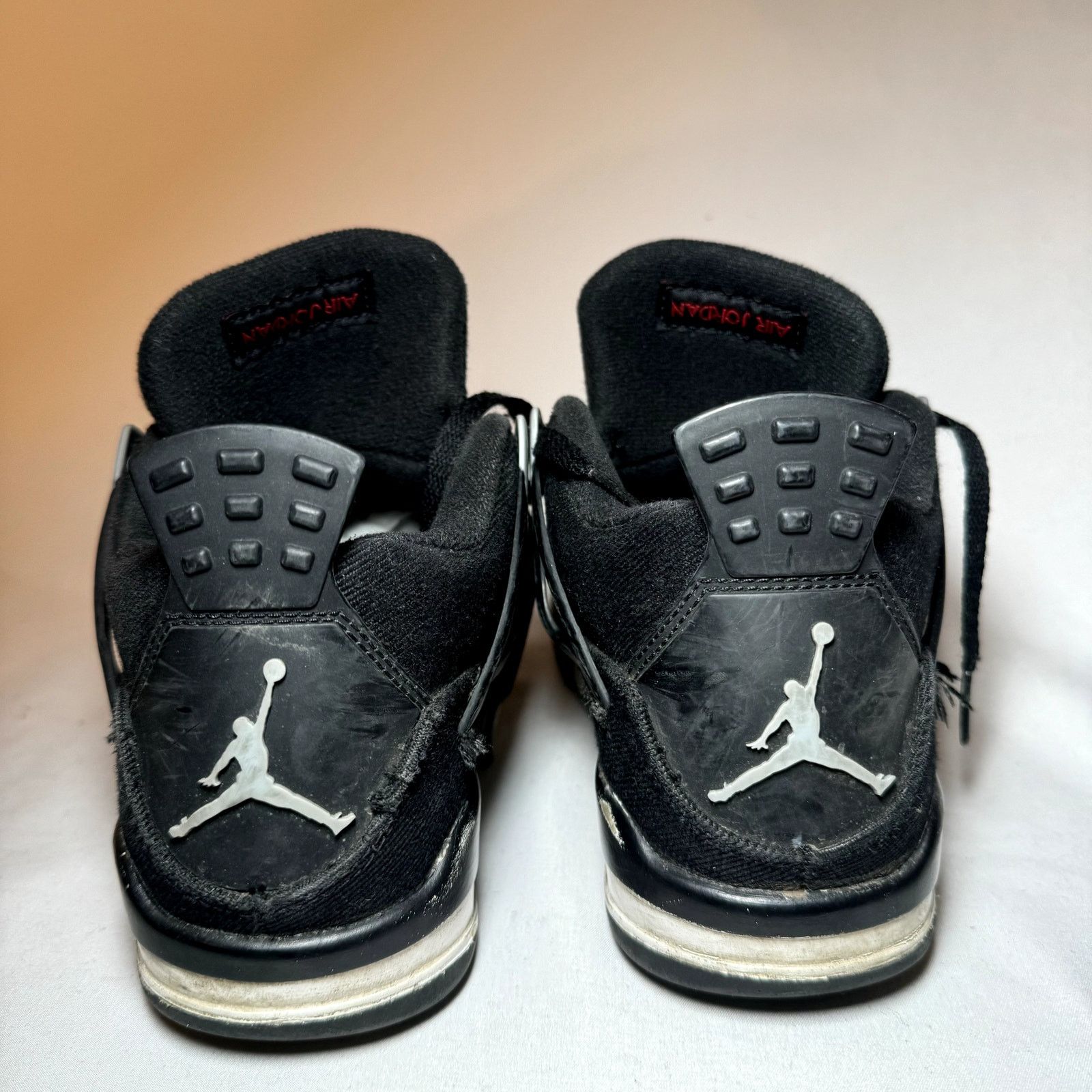 Jordan Brand × Nike Size 5.5 - Air Jordan 4 Retro SE GS Black Canvas Men's Shoes Size US 5.5 / EU 38 - 6 Thumbnail