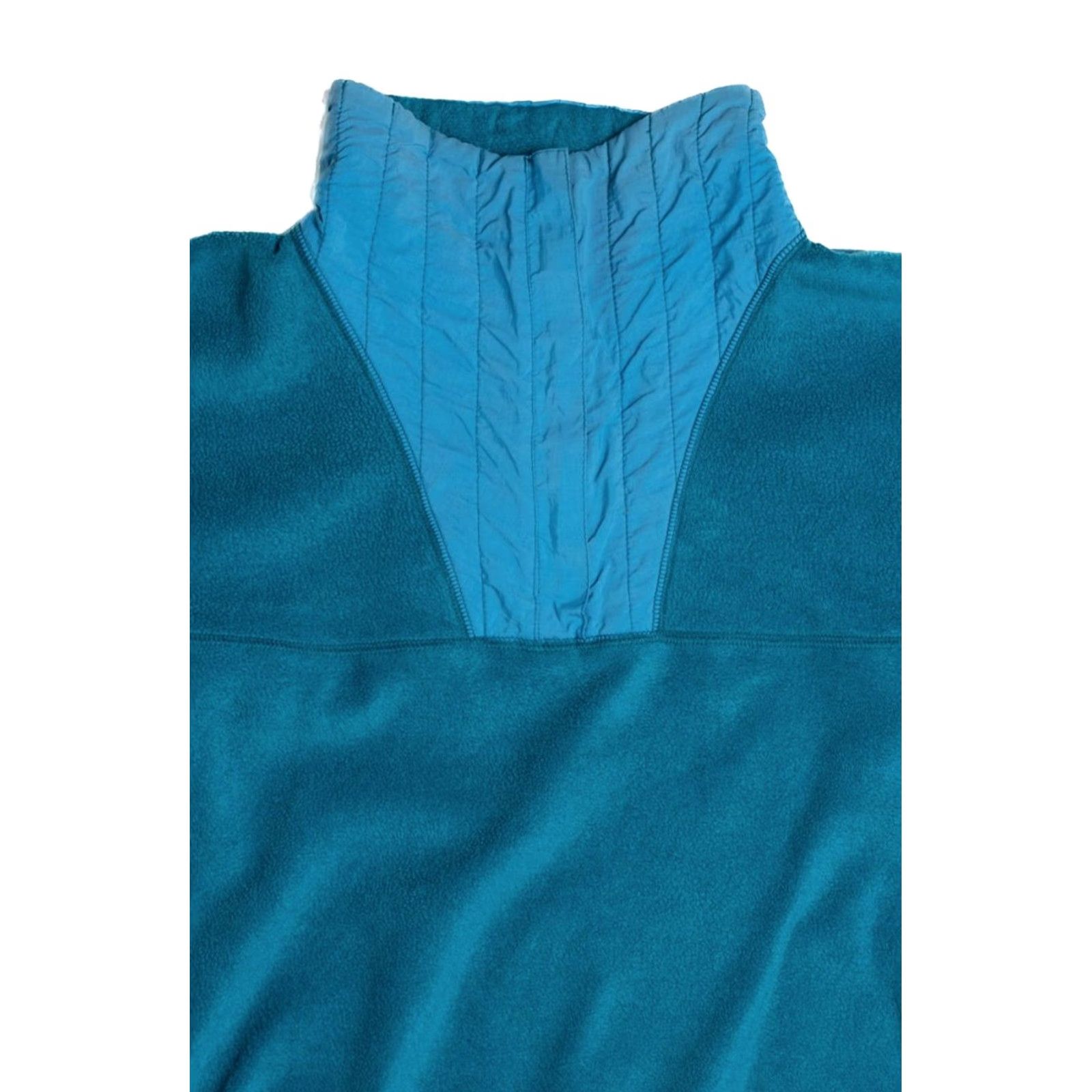 The North Face VINTAGE The North Face Fleece Lightweight Jacket Turquoise Large Zip-Up Mens Size US L / EU 52-54 / 3 - 2 Thumbnail