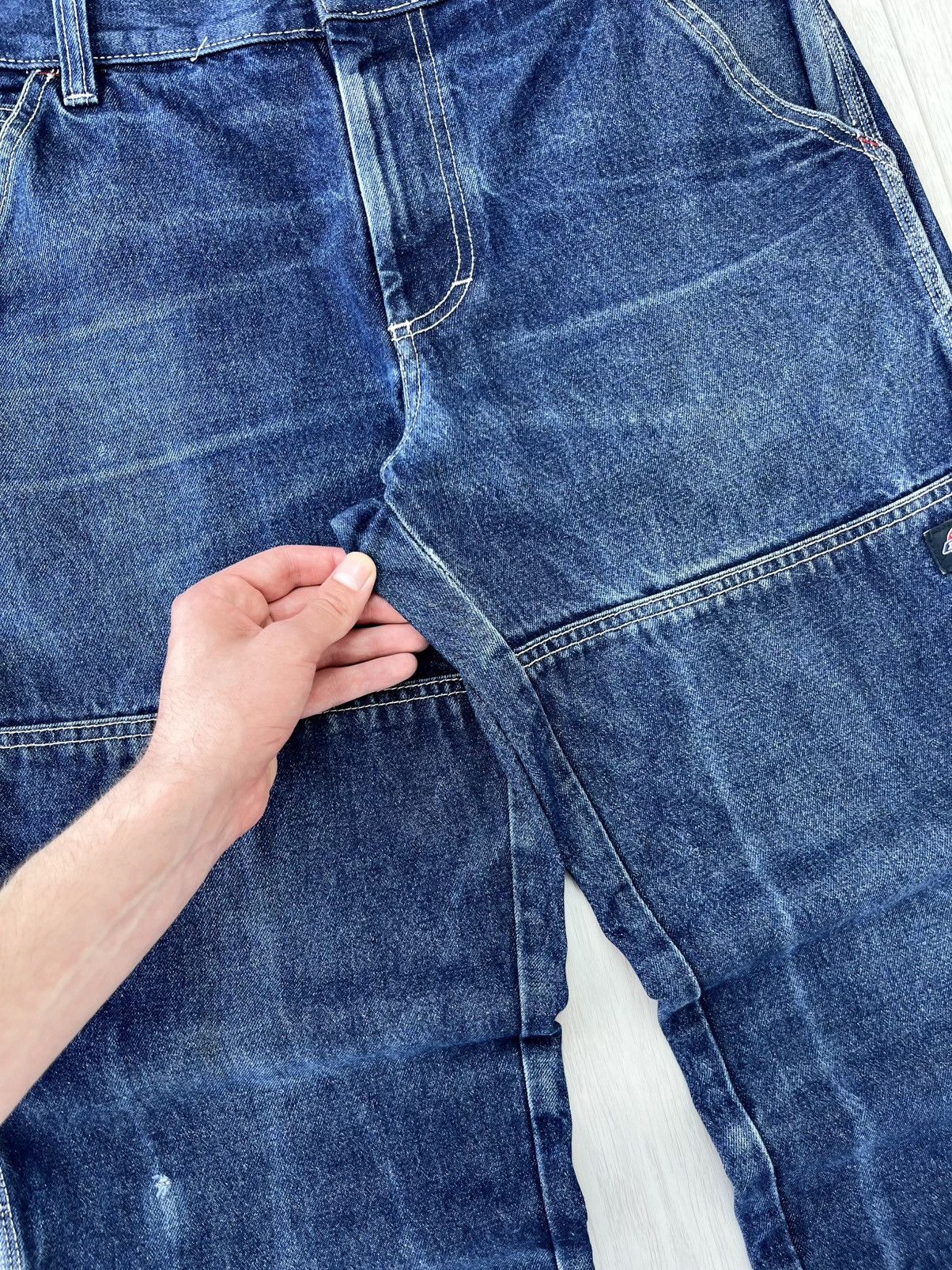 Dickies × Vintage Vintage Dickies Jeans Carpenter Denim Workwear Y2K 90s Hype Size US 32 / EU 48 - 15 Thumbnail