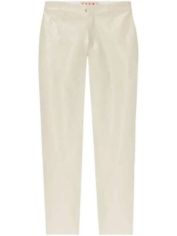 Marni o1y1125 Sweatpant in Cream Size 27" / US 4 / IT 40 - 1 Thumbnail