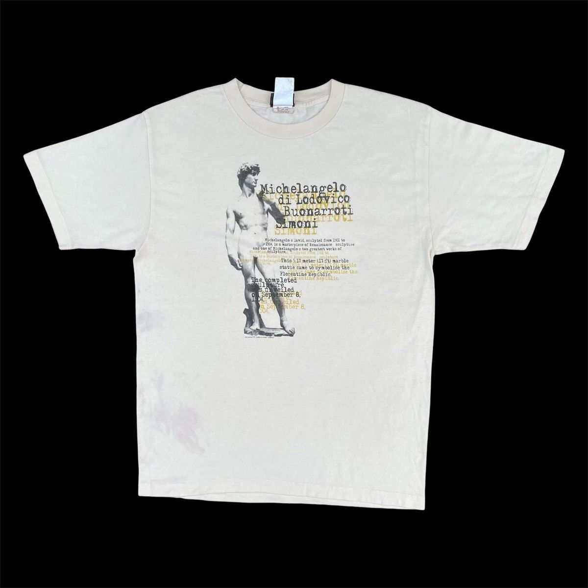 Vintage RARE ‼️ Michelangelo Size US L / EU 52-54 / 3 - 1 Thumbnail