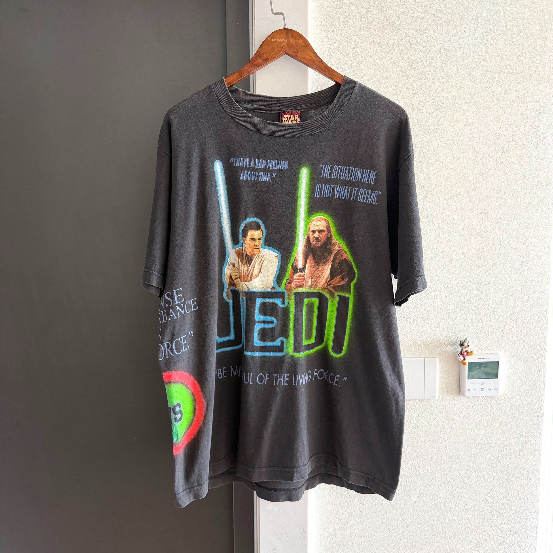 Vintage Vintage 90s Star Wars Sith Maul Tee Size US M / EU 48-50 / 2 - 1 Thumbnail