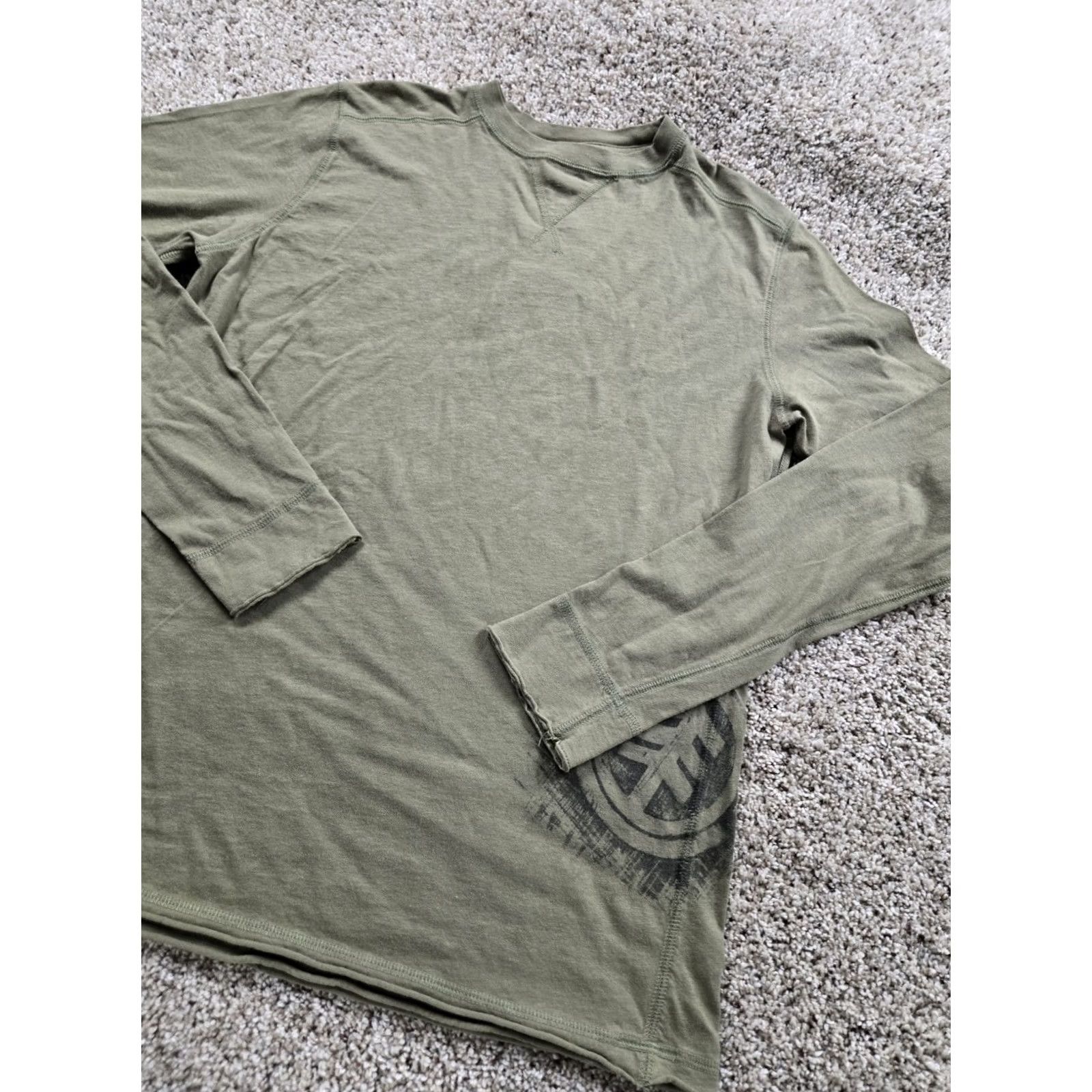 Element VINTAGE Element T Shirt Mens Medium Green Short Sleeve Graphic Y2K USA Logo Shirt Mens Size US M / EU 48-50 / 2 - 2 Thumbnail