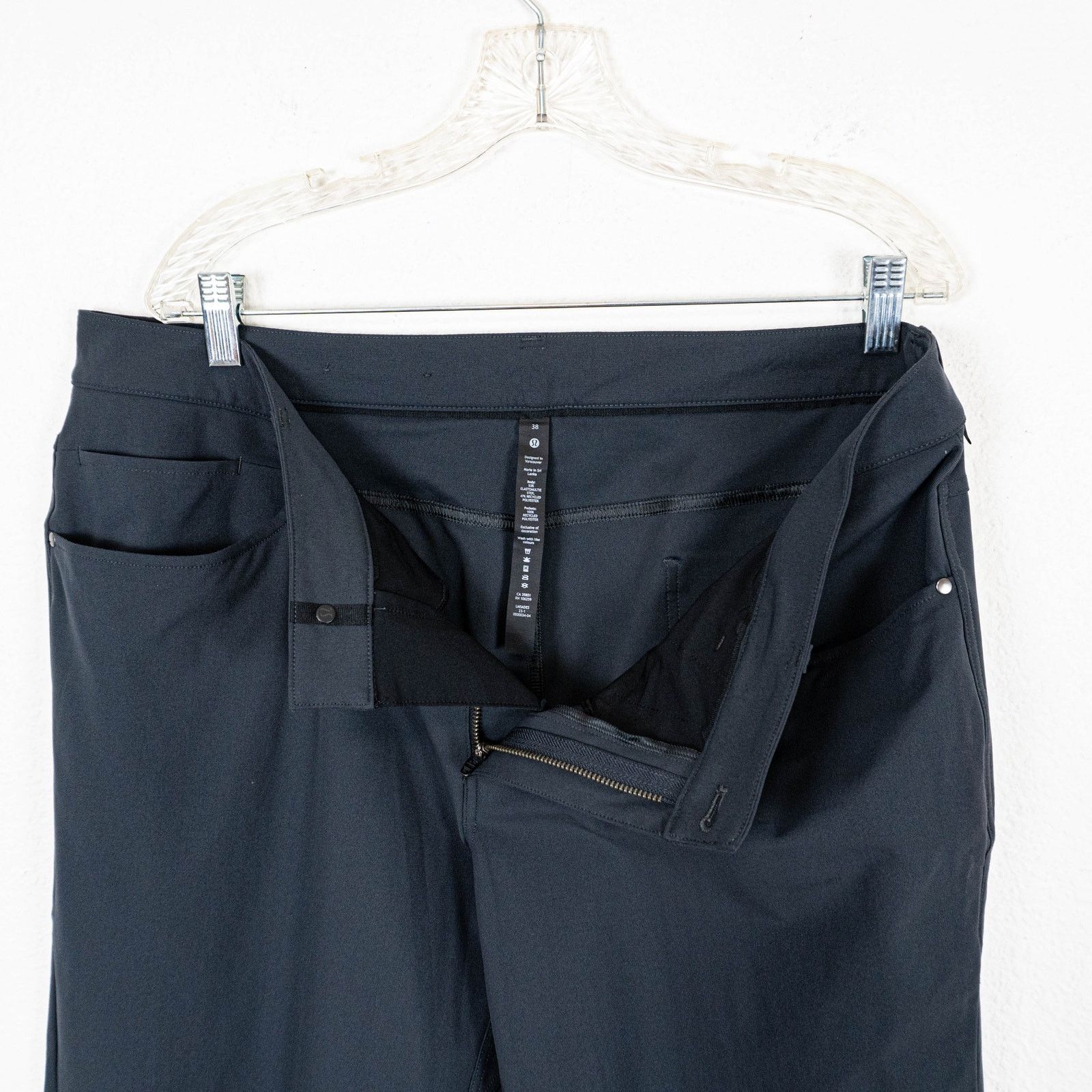 Lululemon Lululemon ABC Classic Chino Pants Dark Gray warpstreme 38 Size US 38 / EU 54 - 2 Thumbnail