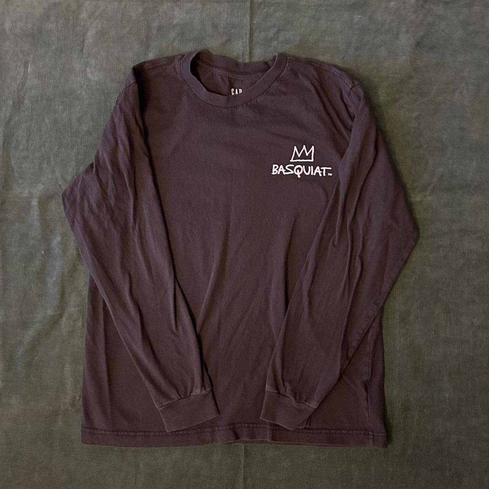 Gap Jean michel basquiat long sleeve Size US S / EU 44-46 / 1 - 1 Thumbnail