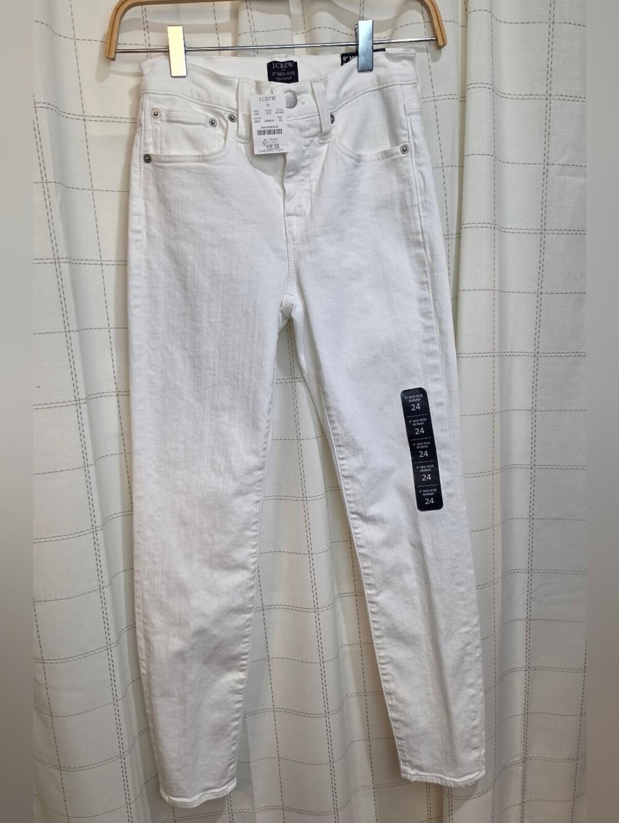 J.Crew J Crew 9" mid-rise skinny jean in signature stretch- 24 Size 24" / US 00 / IT 34 - 2 Thumbnail