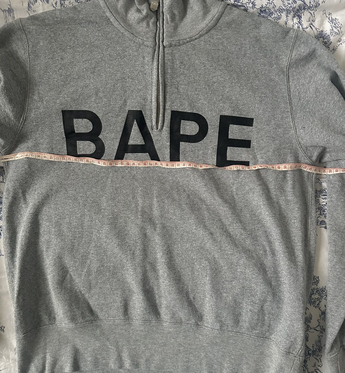 Bape BAPE quarter zip sweatshirt Size US S / EU 44-46 / 1 - 10 Thumbnail