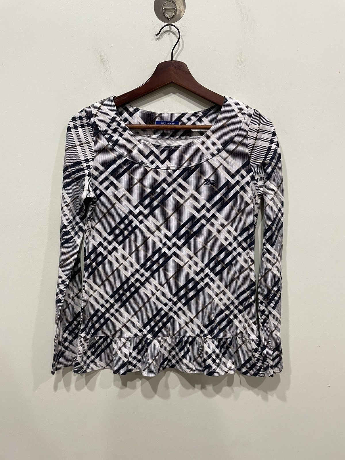 Burberry Burberry Novacheck Blouse Size XS / US 0-2 / IT 36-38 - 1 Thumbnail