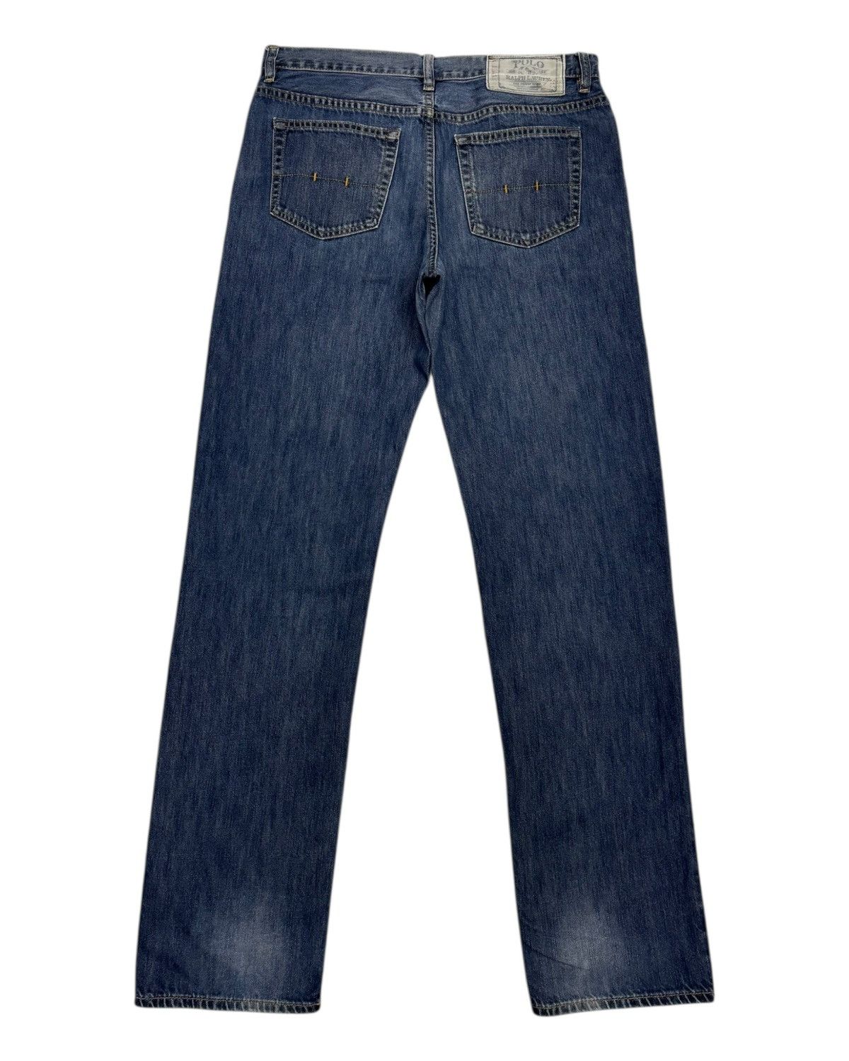 Polo Ralph Lauren Polo Ralph Lauren Distressed Blue Denim Jeans Size US 32 / EU 48 - 8 Thumbnail