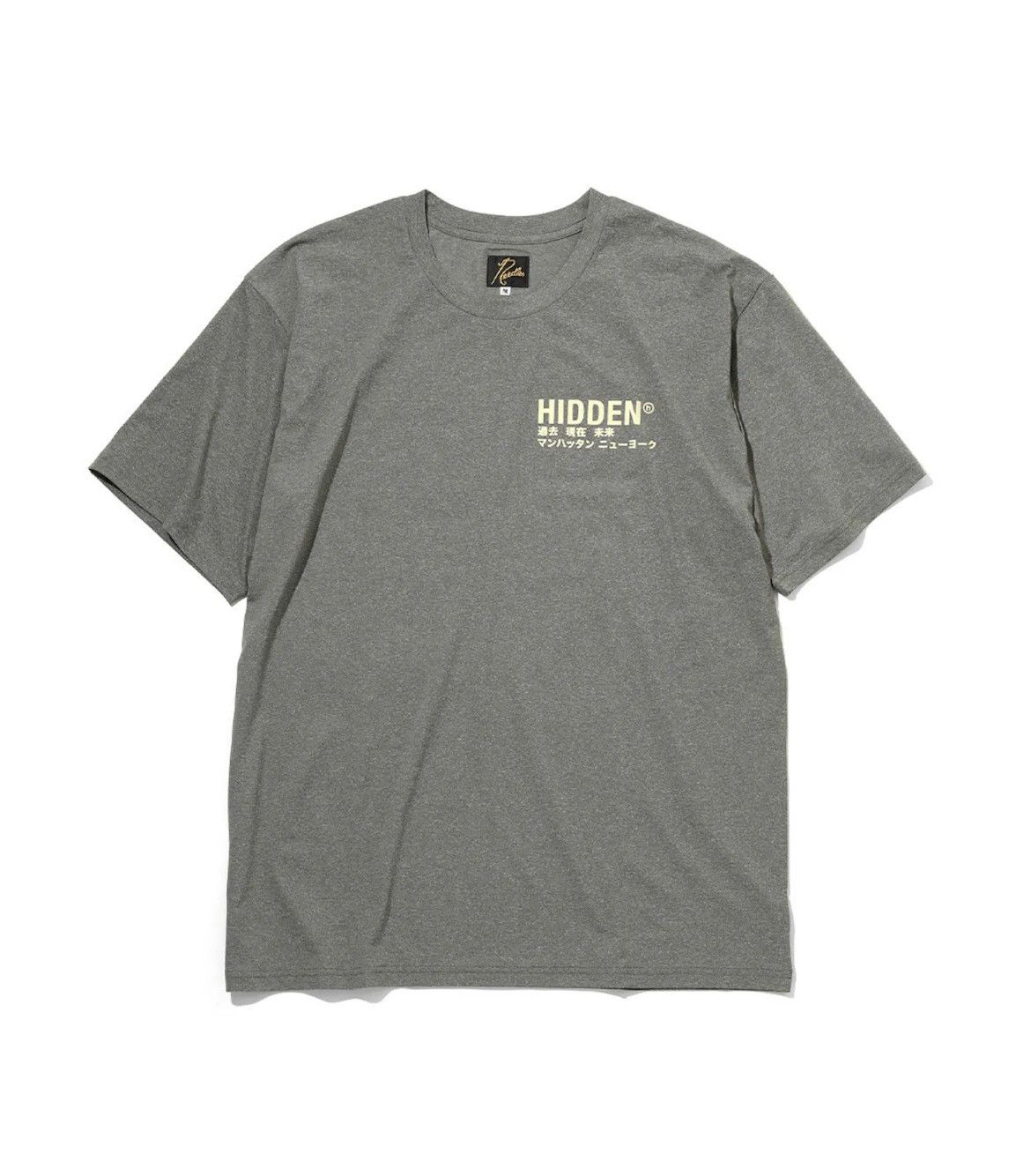 HIDDEN × Needles HIDDEN NY Needles S/S Crewneck Tee Shirt Grey Size US M / EU 48-50 / 2 - 2 Thumbnail