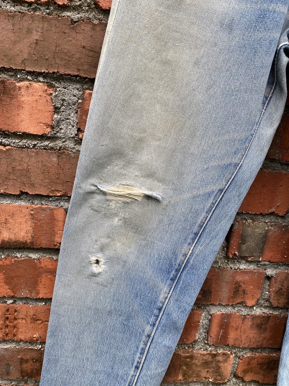 Levi's Vintage Clothing W30x29.5 Vintage levi's 501 redline distressed made in USA Size US 30 / EU 46 - 7 Thumbnail