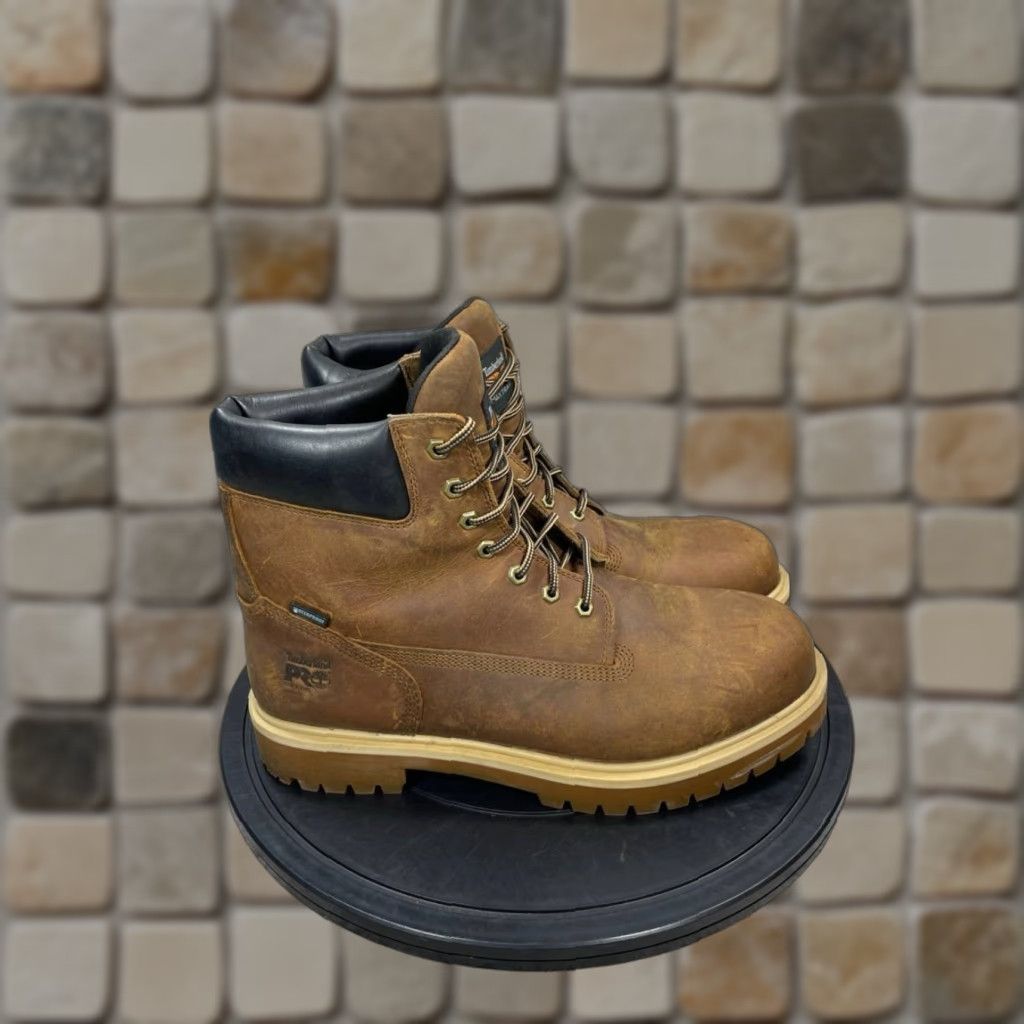Timberland PRO Boots Mens Size 14 M Direct Attach Soft Toe Work Earth Bandit Boots