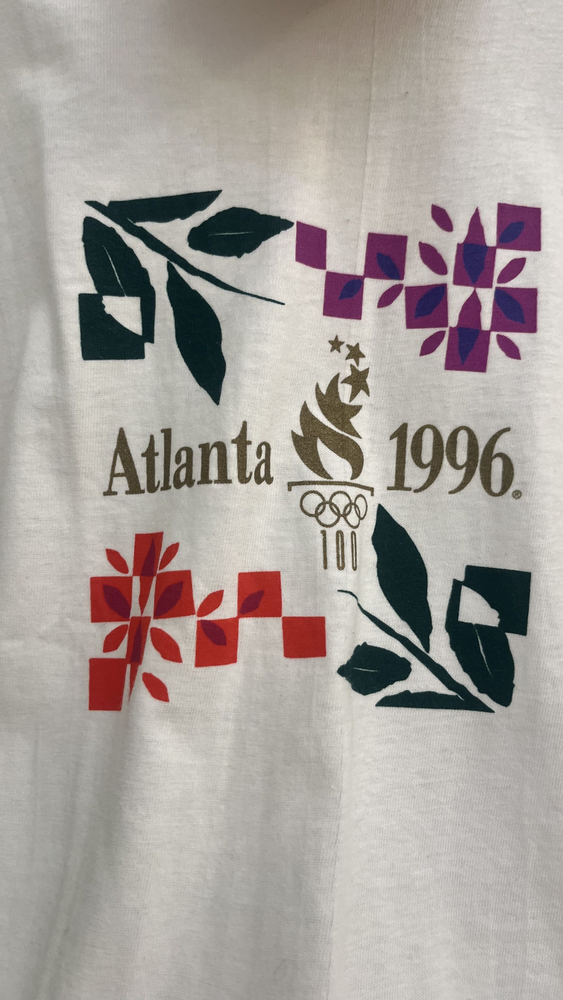 Other Atlanta 1996 Olympics T-shirt Size US XL / EU 56 / 4 - 2 Thumbnail