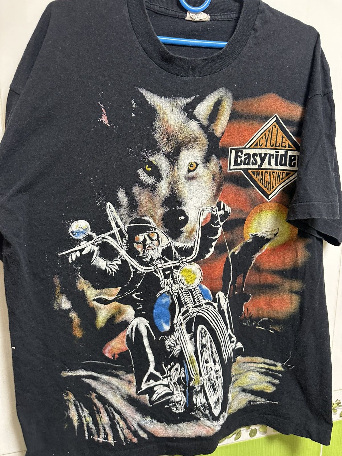 Vintage Rare Size 1996 Easy Riders Magazine Tee Made in USA Size US XL / EU 56 / 4 - 2 Thumbnail