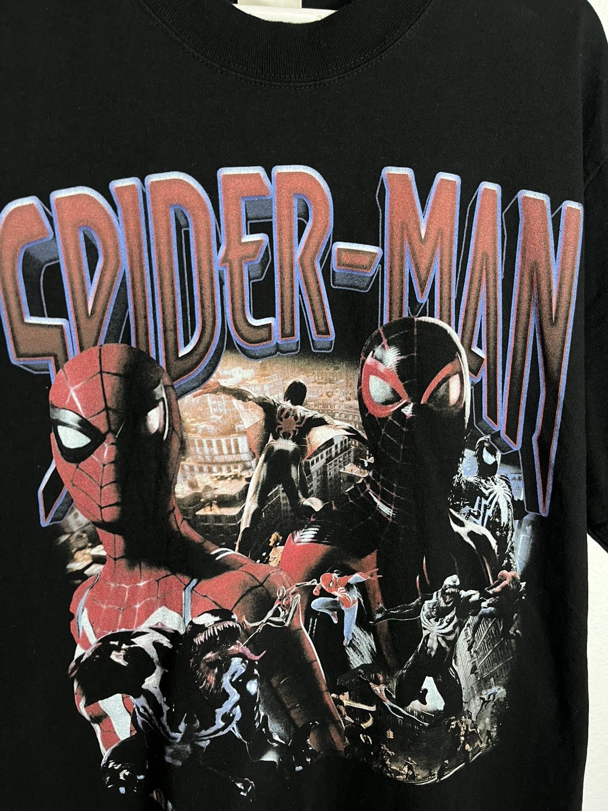 Vintage Tshirt SPIDERMAN interscope Size US L / EU 52-54 / 3 - 3 Thumbnail