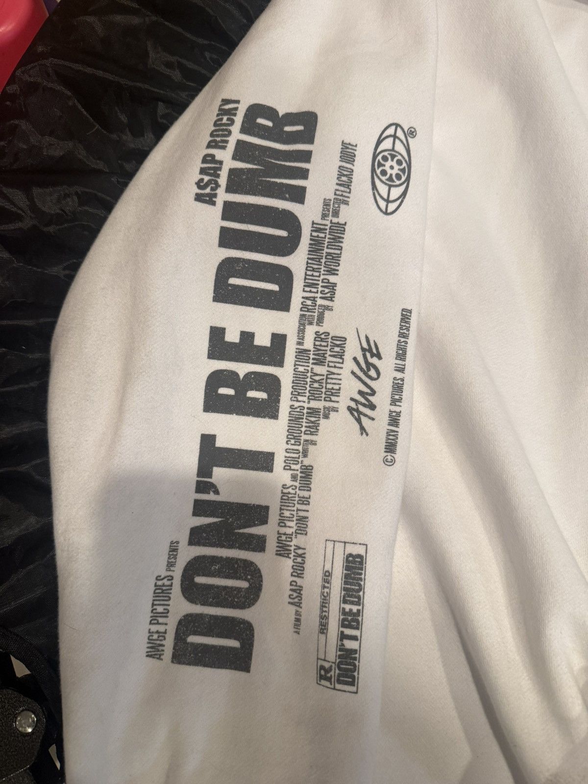 A$AP Rocky Dont Be Dumb Shirthead Zipup Hoodie XXL (white) Venticular Size US XXL / EU 58 / 5 - 4 Thumbnail