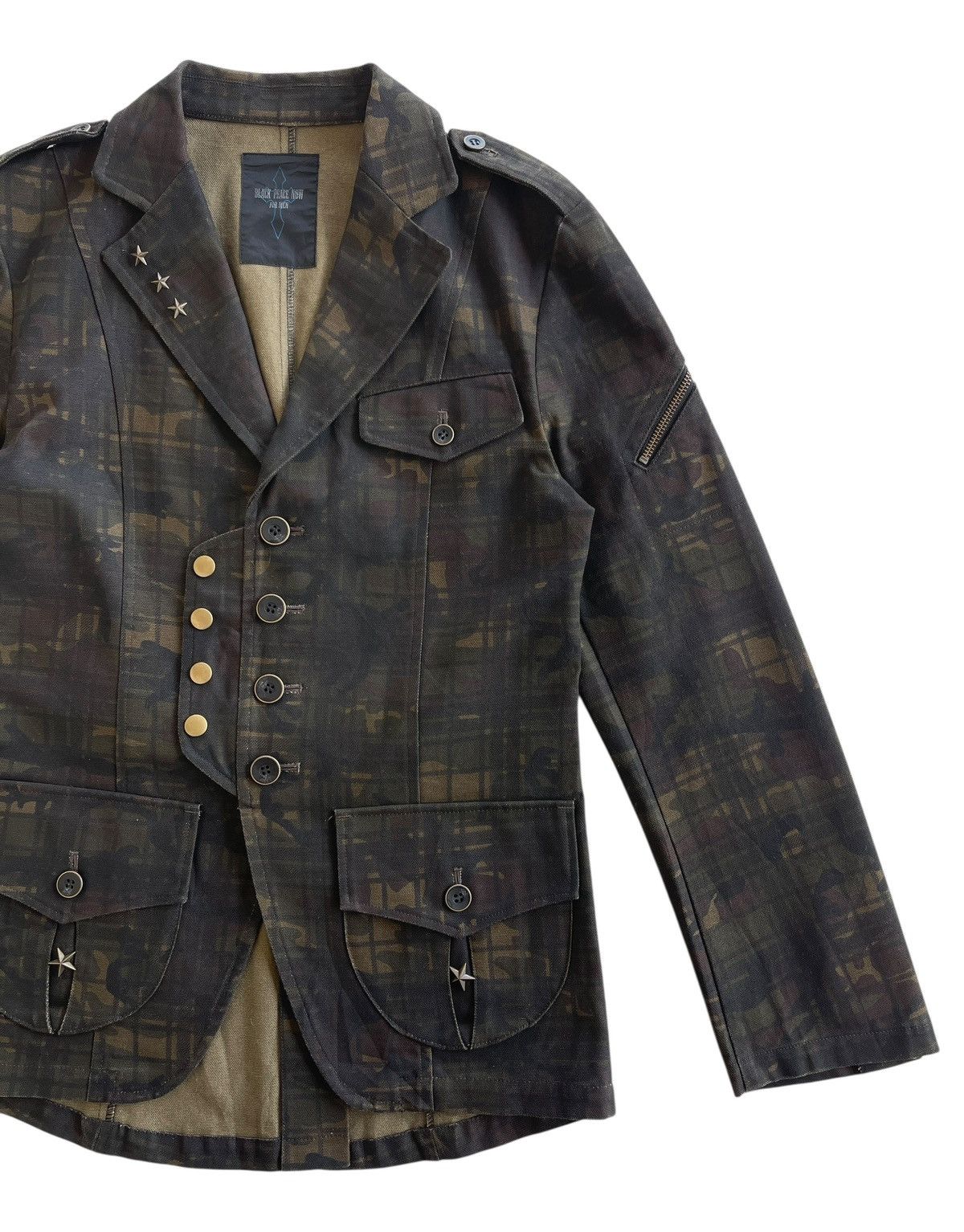 Japanese Brand Black Peace Now For Men Camouflag Chore Jacket Size US S / EU 44-46 / 1 - 11 Thumbnail
