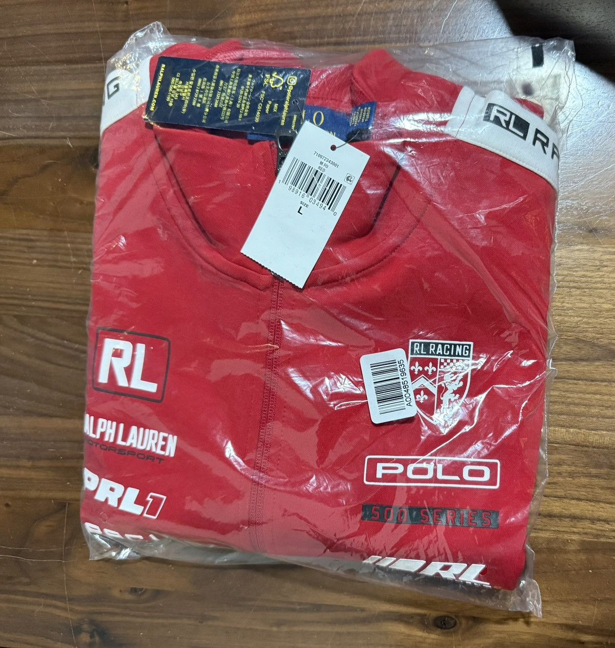 Polo Ralph Lauren Polo Ralph Lauren Stretch Double-Knit Graphic Track Jacket Size US L / EU 52-54 / 3 - 8 Thumbnail