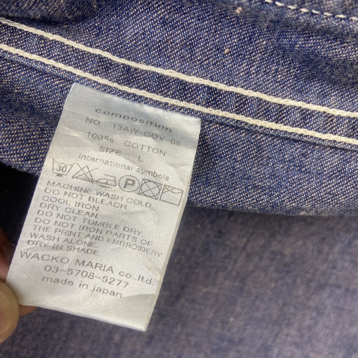 Wacko Maria Wacko Maria Guilty Parties Tokyo Japan Workers Denim Jacket Size US M / EU 48-50 / 2 - 21 Thumbnail