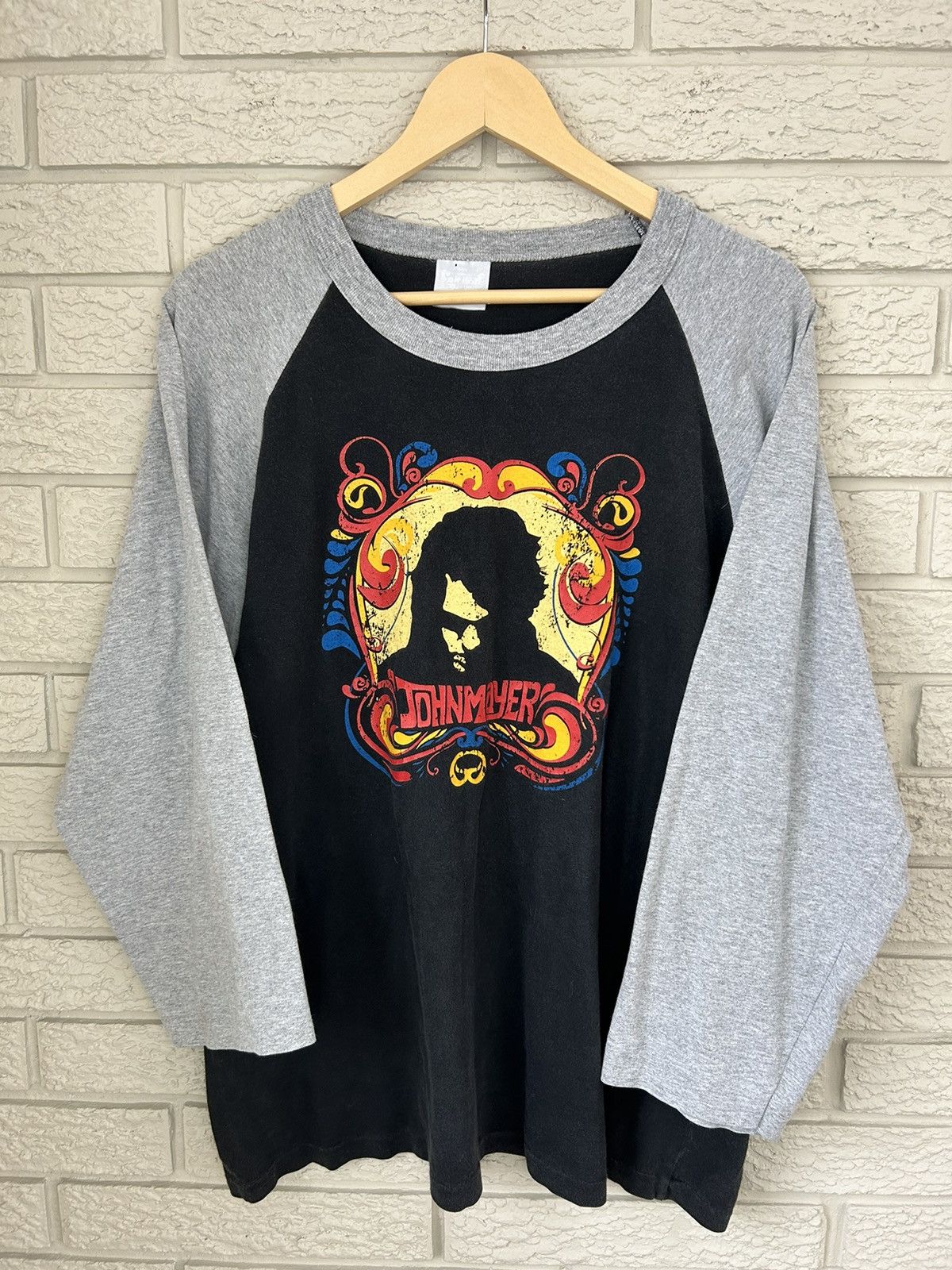 Band Tees × Vintage Vintage John Mayer Graphic Long Sleeve Shirt Size US L / EU 52-54 / 3 - 1 Thumbnail