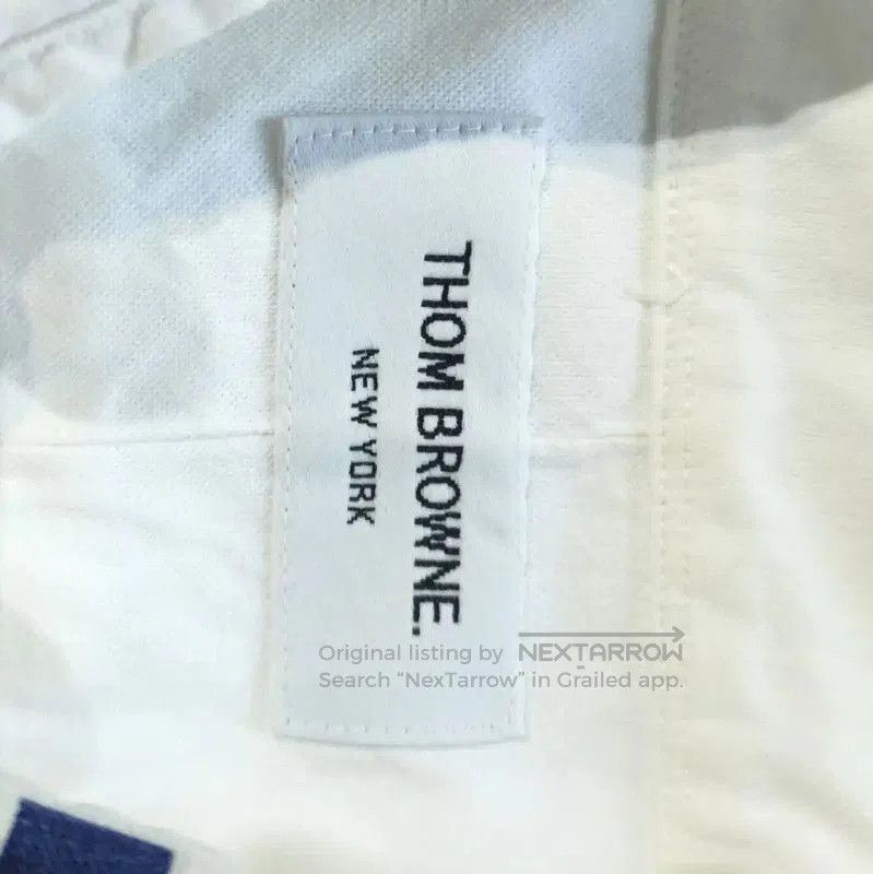 Thom Browne Thom Browne White Cotton Women's Shirt . Size M / US 6-8 / IT 42-44 - 5 Thumbnail