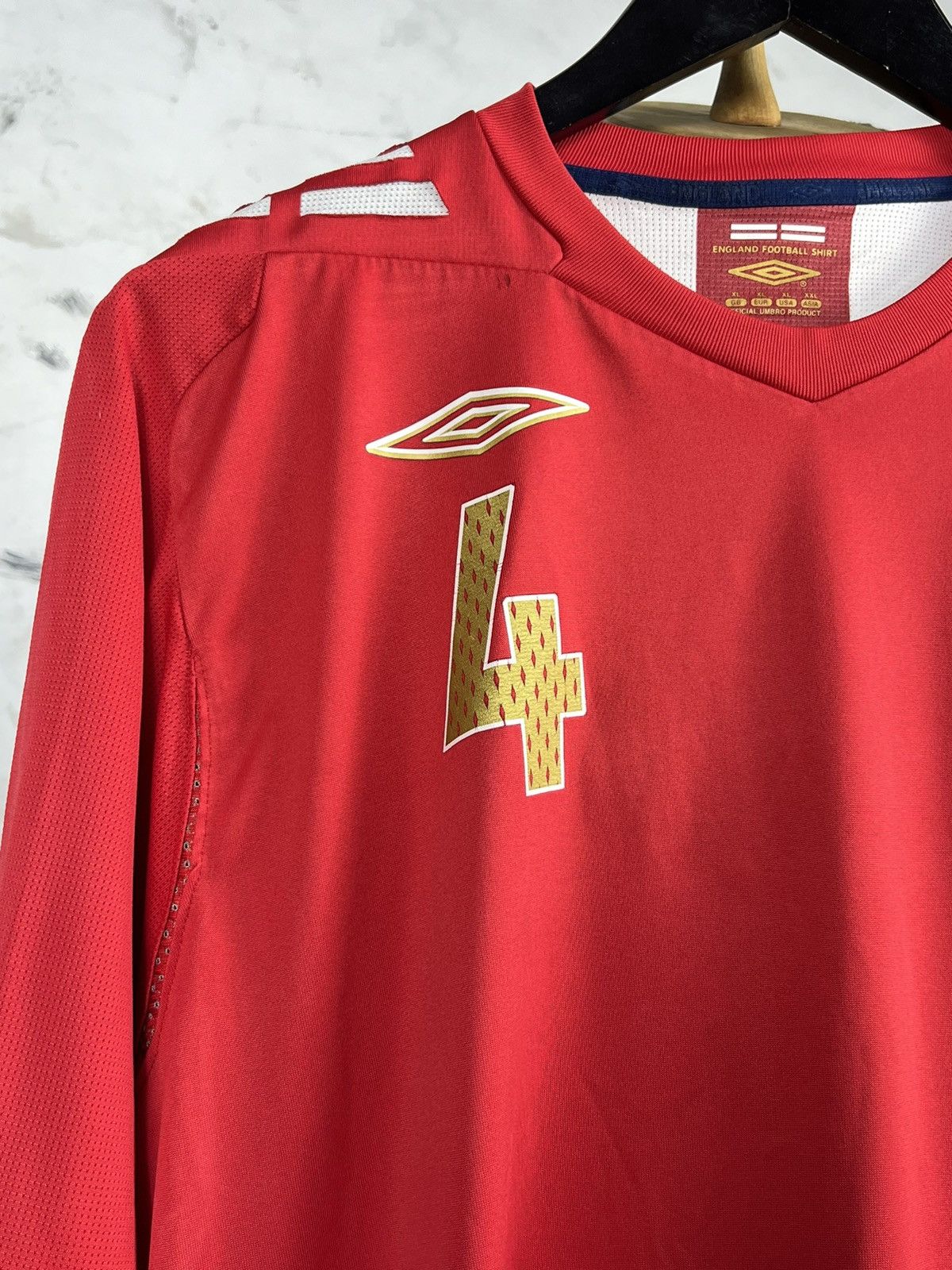 Umbro Vintage Umbro England Gerrard 4 Jersey Size L - XL Size US XL / EU 56 / 4 - 3 Thumbnail