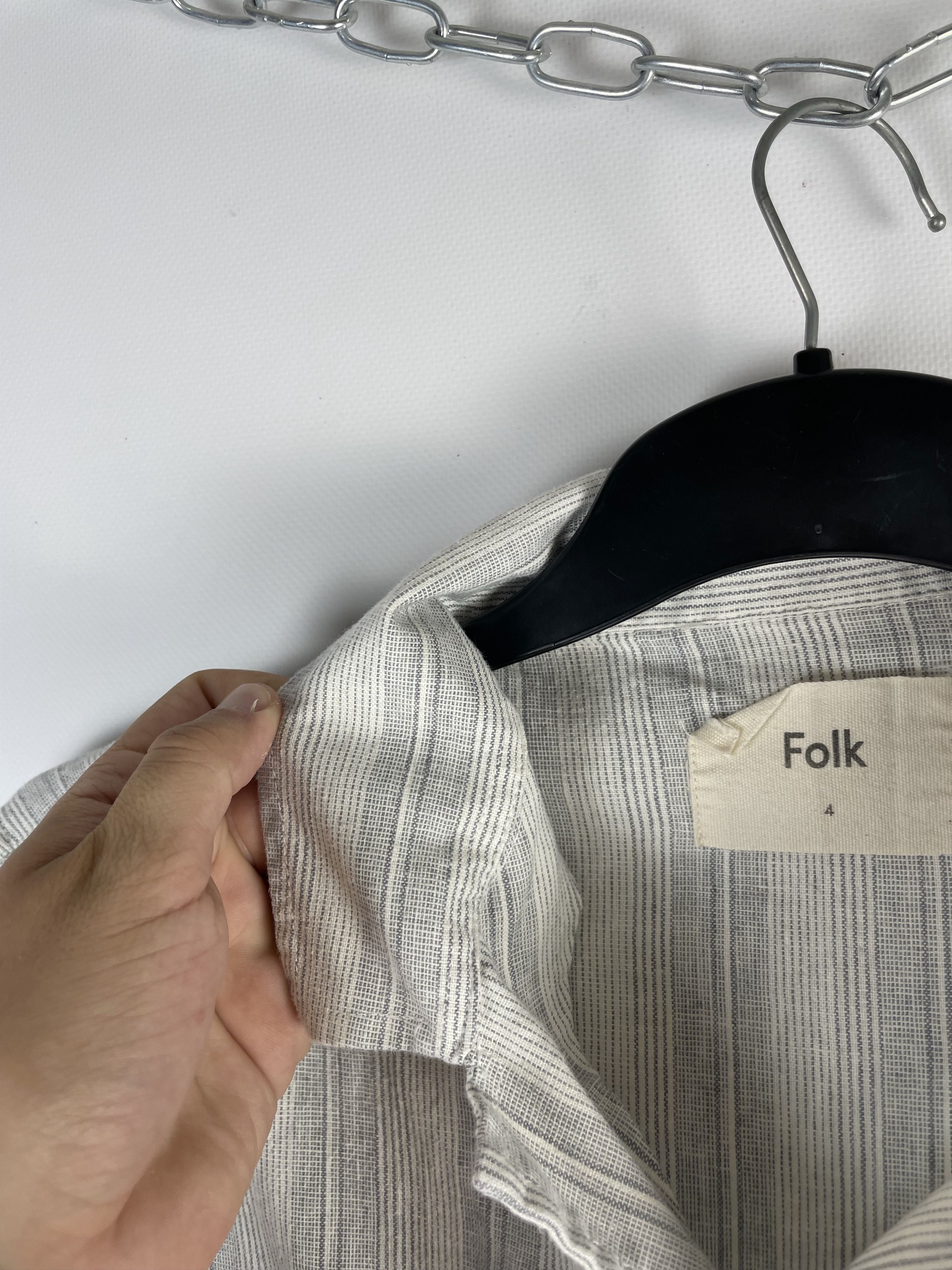 Folk Folk Short Sleeve Shirt Size US L / EU 52-54 / 3 - 5 Thumbnail