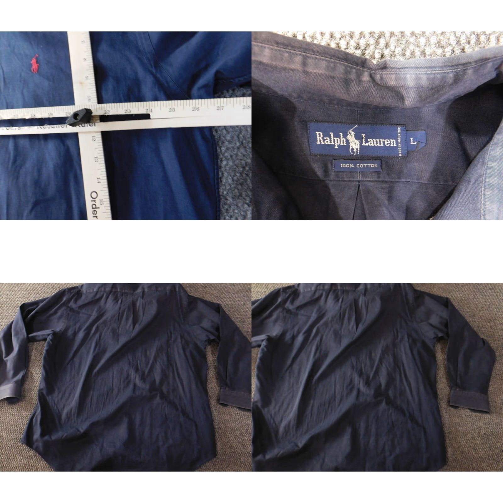 Ralph Lauren Ralph Lauren Shirt Mens L blue Classic logo pony Button Up casual preppy Size US L / EU 52-54 / 3 - 8 Thumbnail