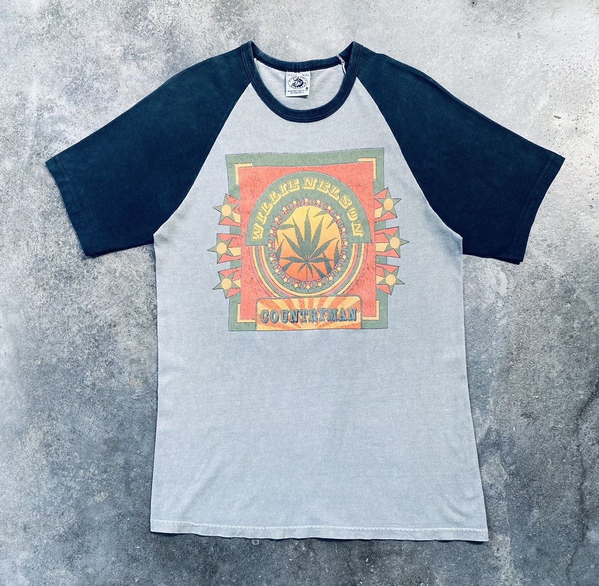 Band Tees Vintage Willie Nelson Band Cannabis Distressed Tees Size US M / EU 48-50 / 2 - 1 Thumbnail