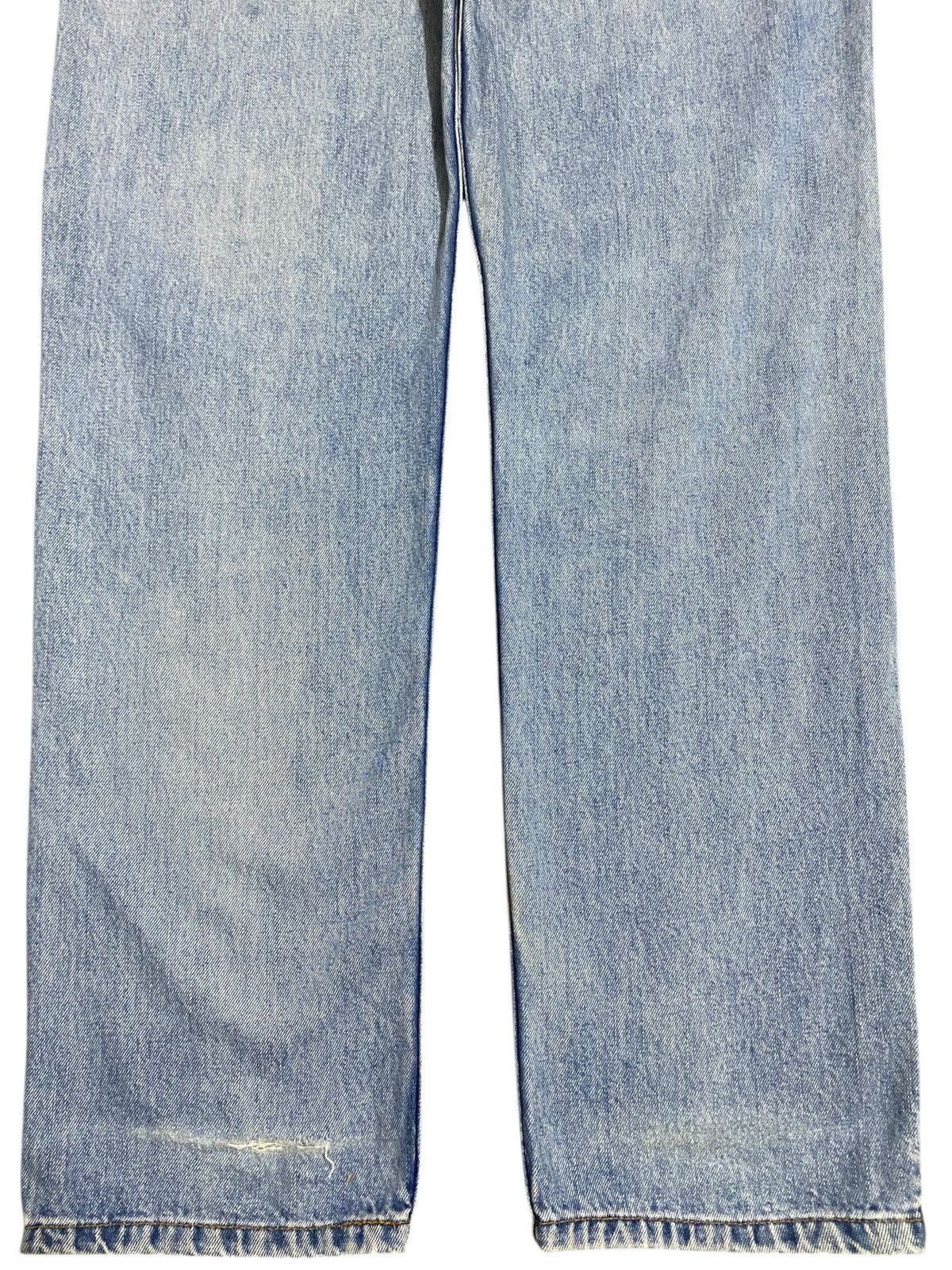 Levi's Vintage 1990 Levis550 Faded Wash Distressed Fit Jeans Size US 35 - 6 Thumbnail