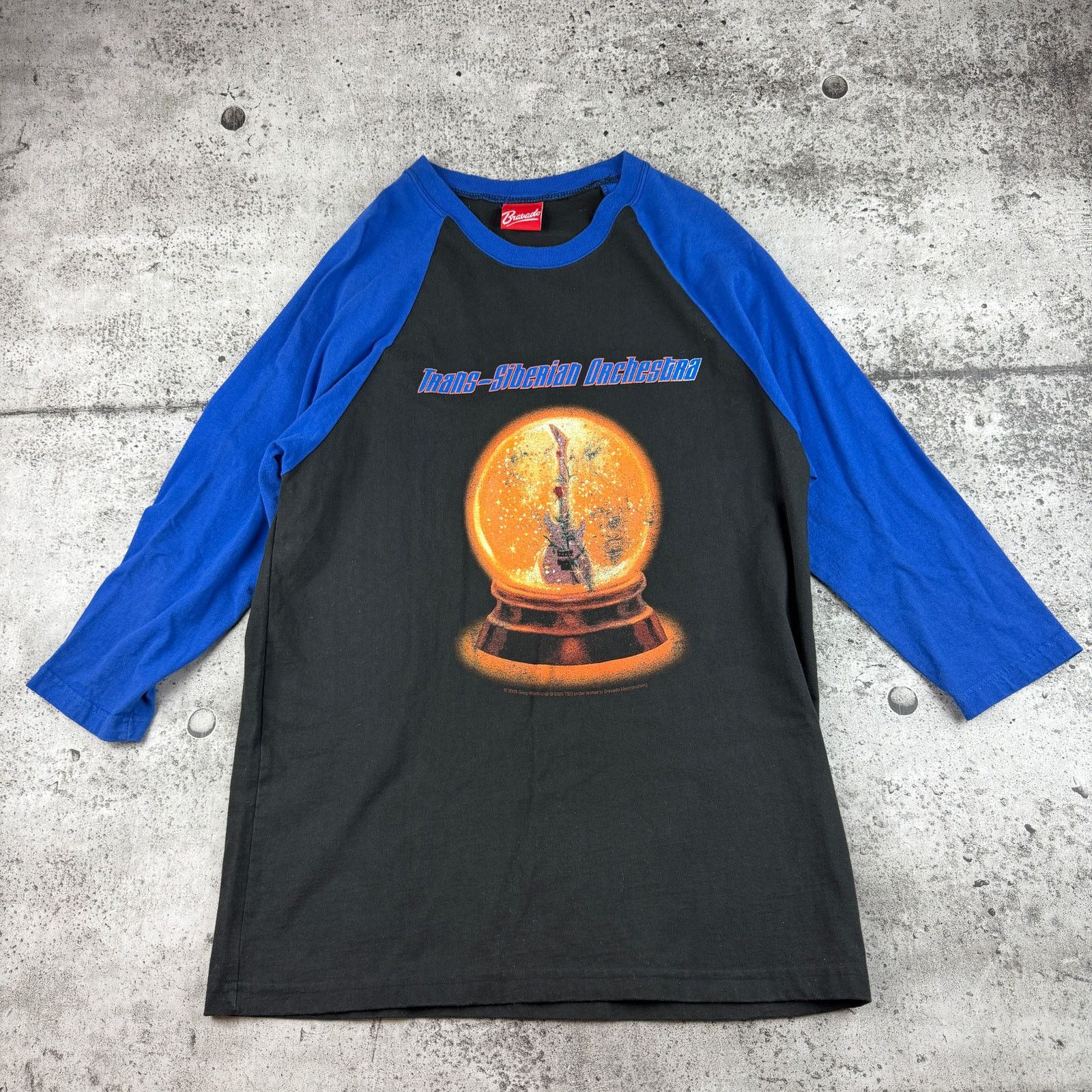 Bravado Trans-Siberian Orchestra 3/4 Sleeve Raglan Shirt Size Large Size US L / EU 52-54 / 3 - 1 Thumbnail
