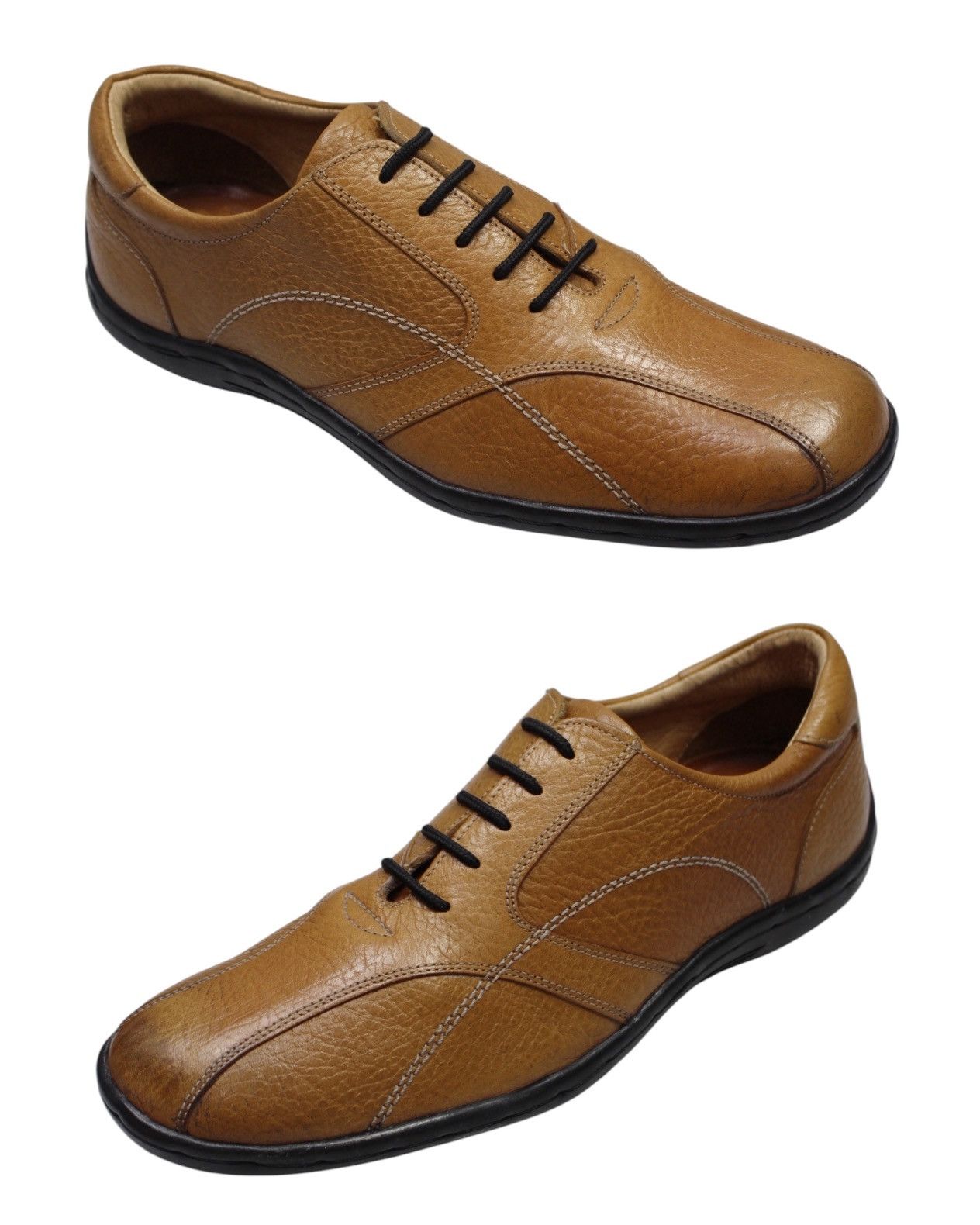 Vintage 2000S A.TESTONI LEATHER SNEAKERS Size US 8 / EU 41 - 6 Thumbnail