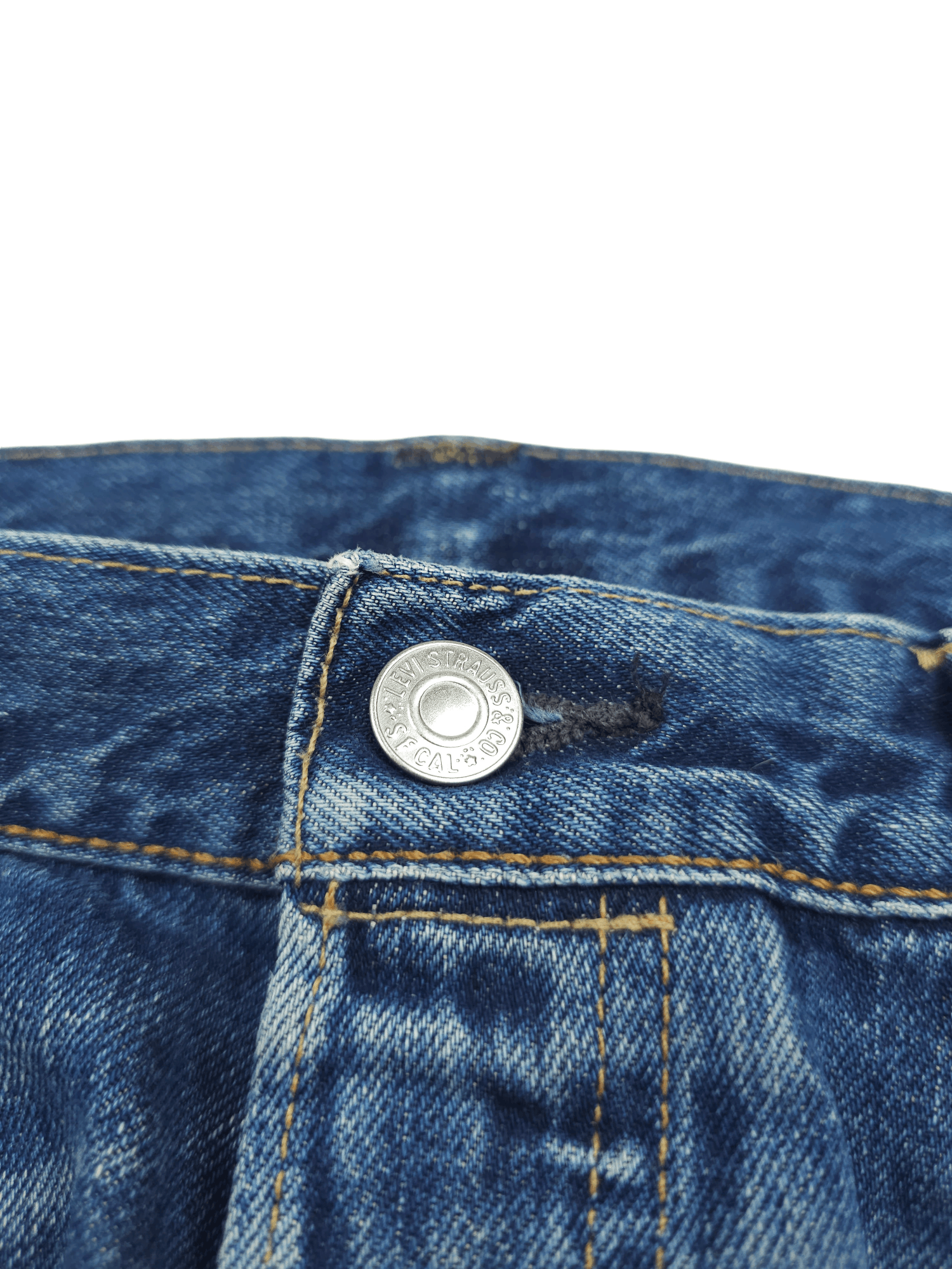 Levi's × Vintage 💎 Size 34/32 Vintage 90's Levi's 501 Straight Jeans Y2K 505 Size US 34 / EU 50 - 3 Thumbnail