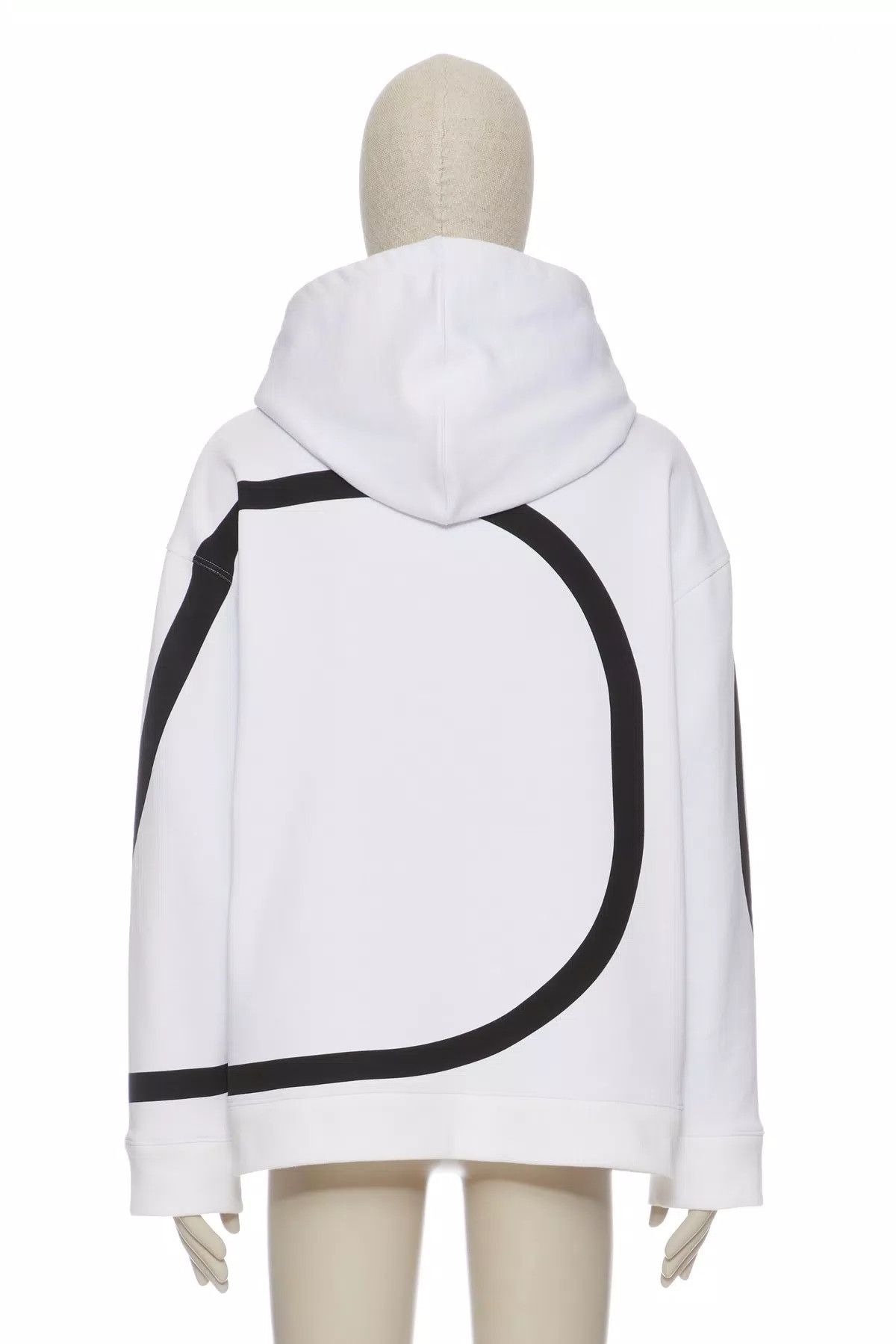 Valentino oc11z0725 Cotton Sweatshirt in Black/White Size US XL / EU 56 / 4 - 4 Thumbnail