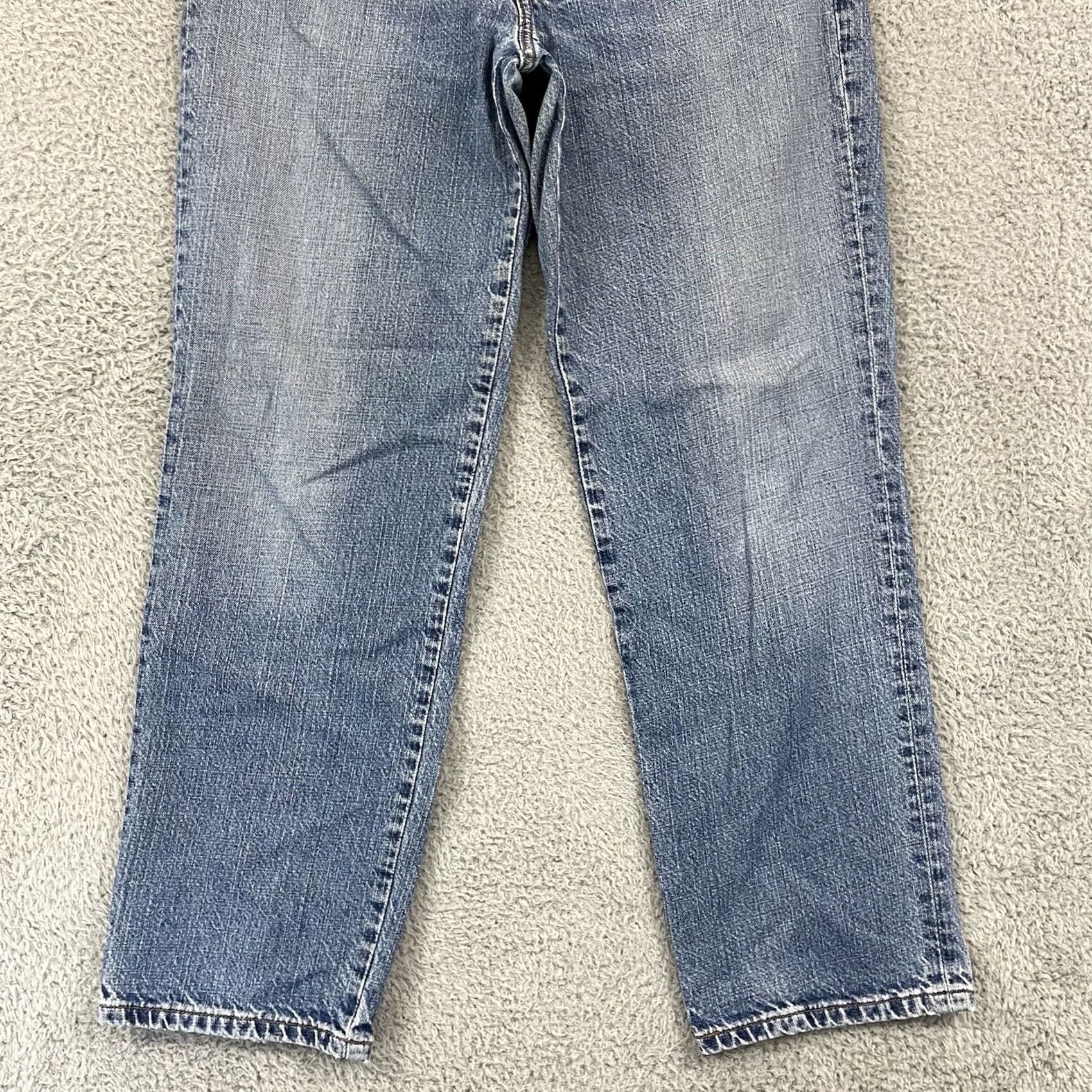Ralph Lauren VINTAGE Ralph Lauren Polo Jeans Womens 10x30 Blue Classic Fit Denim Straight 90s Preppy Retro Mens Women Boys Girls Size 32" / US 10 / IT 46 - 2 Thumbnail