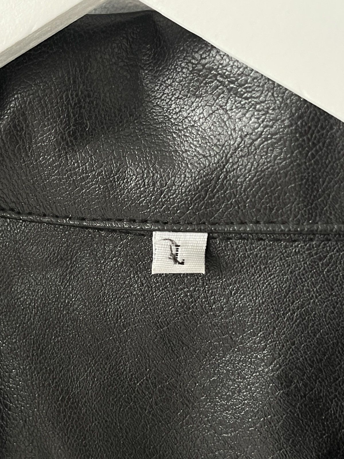 Japanese Brand Vintage Y2k Retro Style Japan Faux Leather Zip Baggy Jacket Size US L / EU 52-54 / 3 - 9 Thumbnail