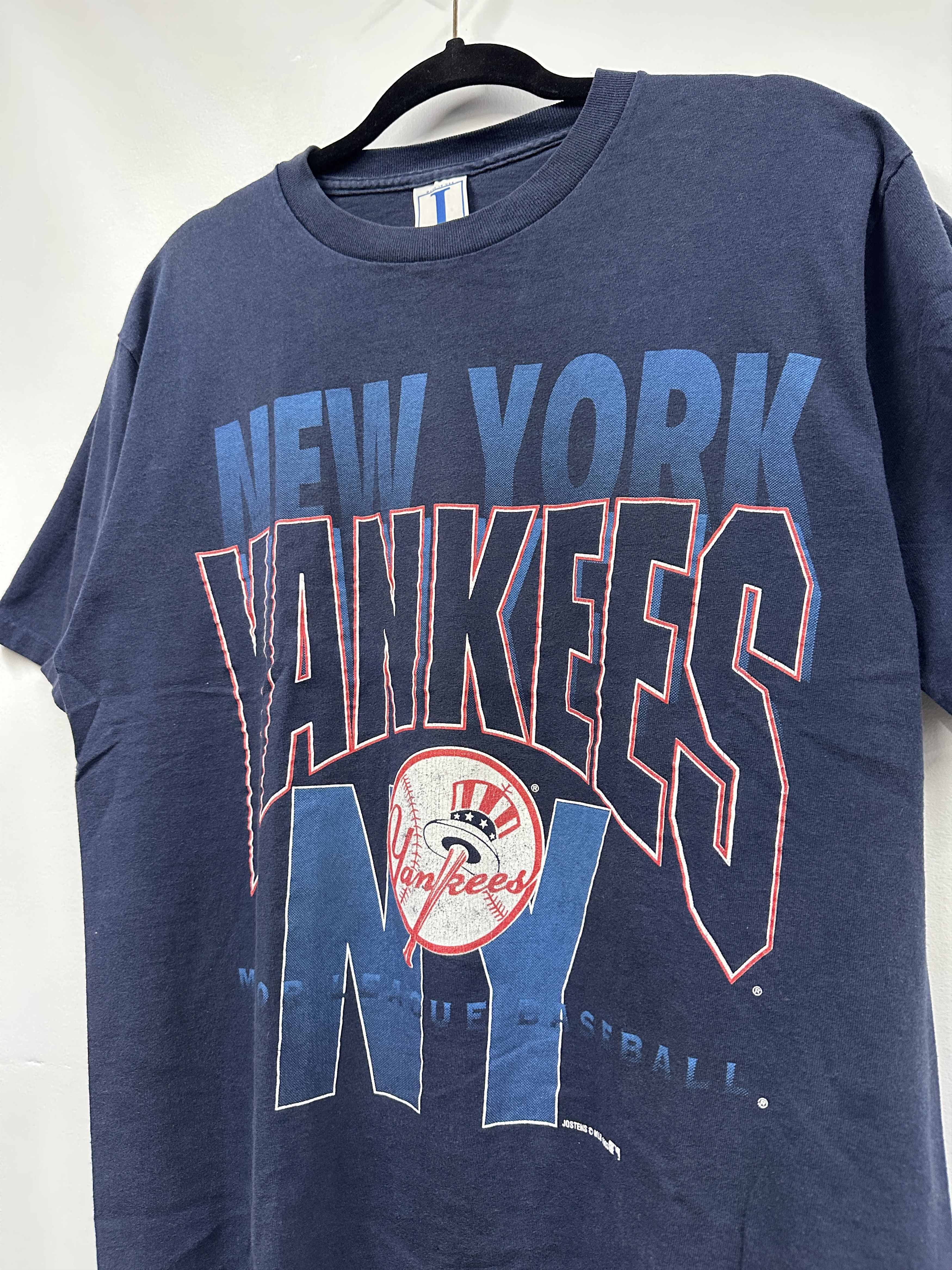Other Vintage New York Yankees Jostens MLB Graphic Tee Navy Size US L / EU 52-54 / 3 - 2 Thumbnail