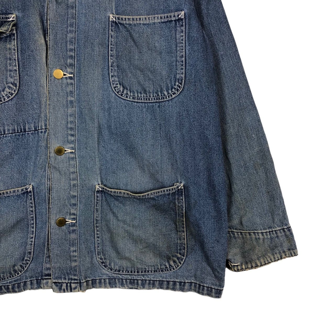 Japanese Brand 🔥Vintage Denim Chore Jacket Soldier Ant Toyo Enterprise Size US M / EU 48-50 / 2 - 5 Thumbnail