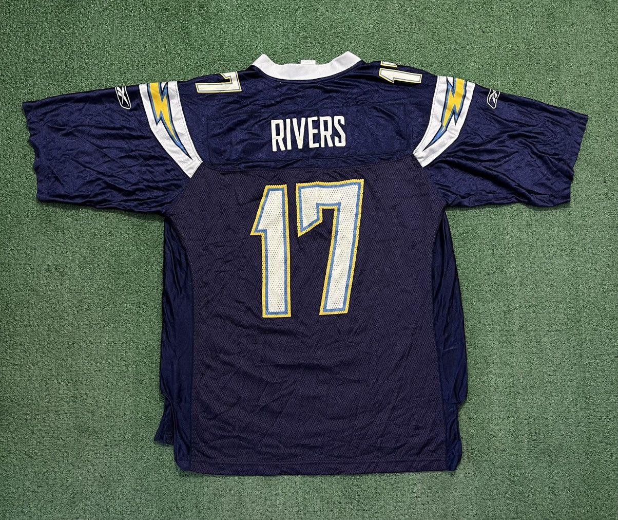 NFL × Reebok × Vintage NFL Jersey Chargers Vintage 2006 Rivers Reebok Size US M / EU 48-50 / 2 - 2 Thumbnail