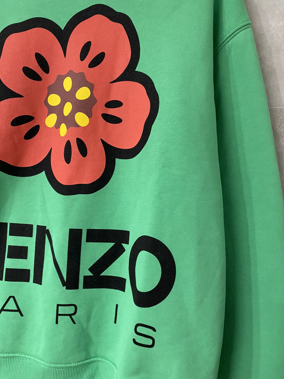 Kenzo Kenzo boke flower big logo crewneck Size US M / EU 48-50 / 2 - 2 Thumbnail