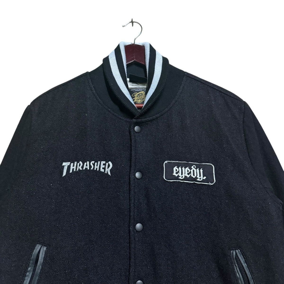 Japanese Brand Eye Candy X Thrasher Magazine Baseball Varsity Jacket Size US M / EU 48-50 / 2 - 7 Thumbnail