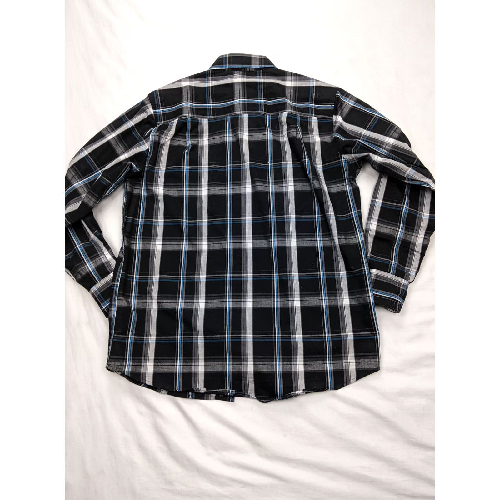 Beverly Hills Polo Club Beverly Hills Polo Club Mens Button-Up Shirt Long Sleeve Black Plaid Collar S Size US S / EU 44-46 / 1 - 4 Thumbnail