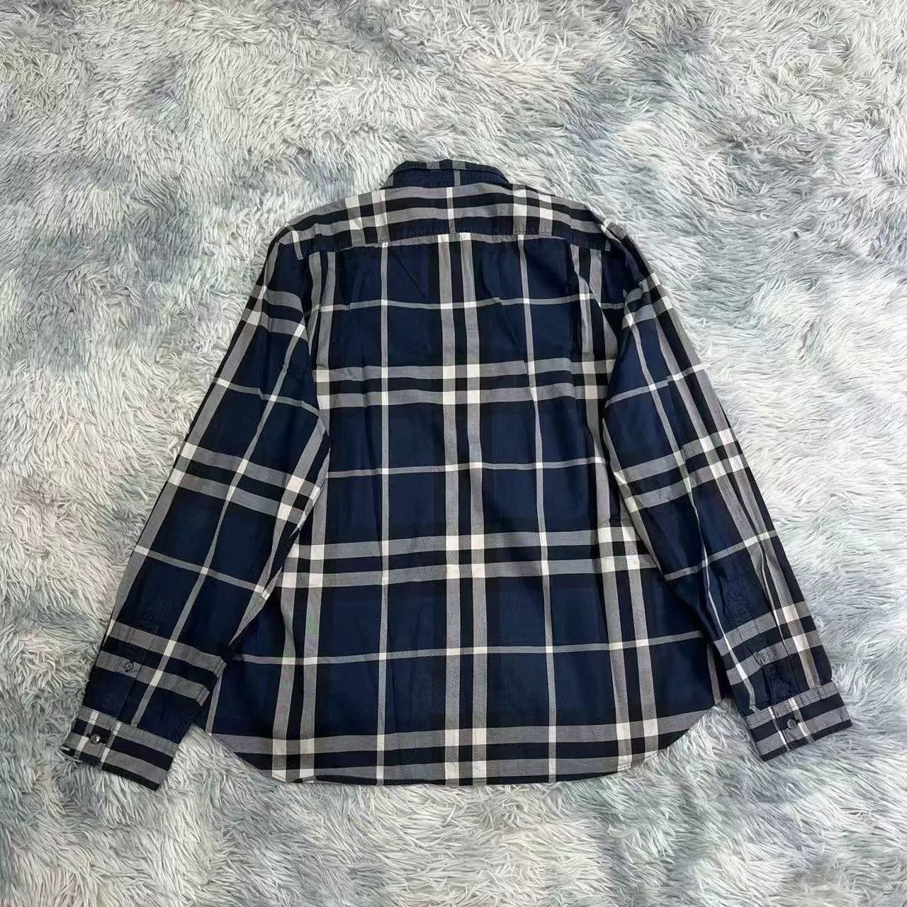 Burberry Burberry Long-Sleeve Check Shirt Size US XXL / EU 58 / 5 - 2 Thumbnail
