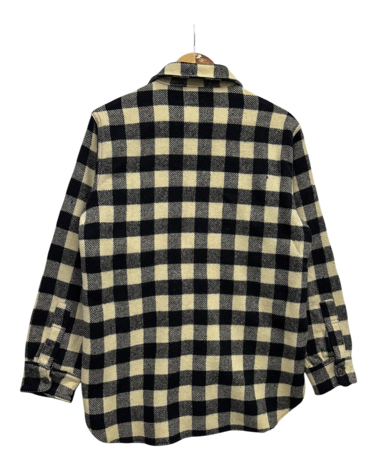 Woolrich Woolen Mills WOOLRICH WOOLEN MILLS 50s CHECKERED WOOL FLANNEL BUTTOP UP Size US M / EU 48-50 / 2 - 7 Thumbnail