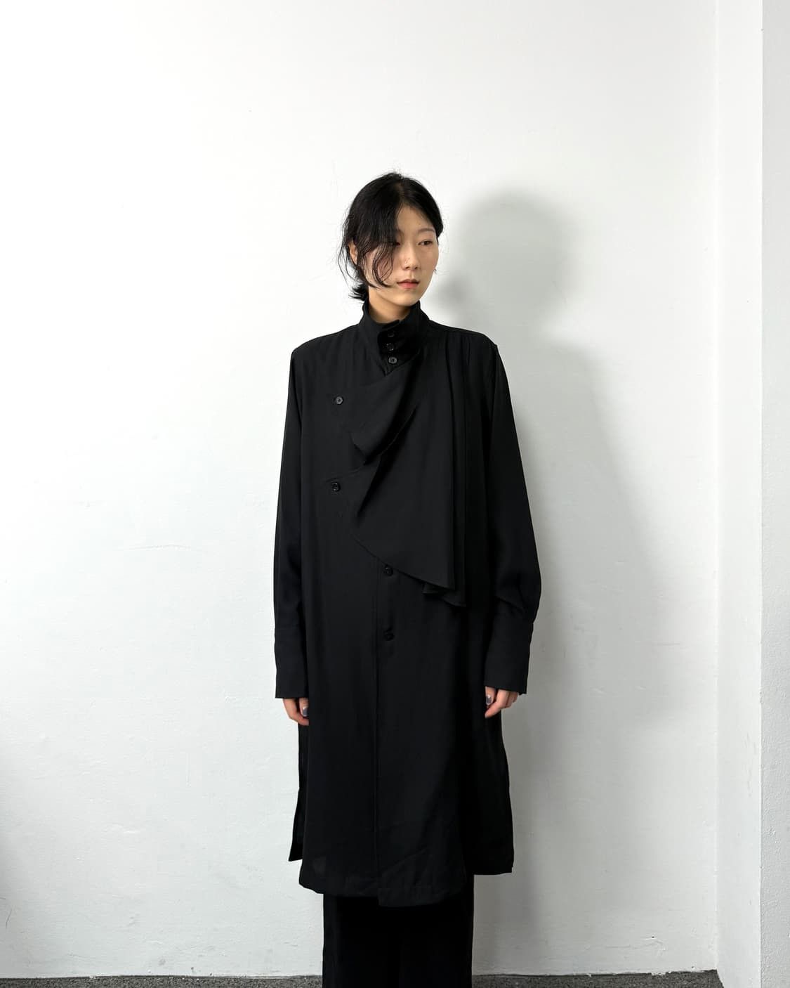 Japanese Brand 2000s Acid Jazz Men - Long shirts style Yohji Yamamoto Y's Size US M / EU 48-50 / 2 - 1 Thumbnail