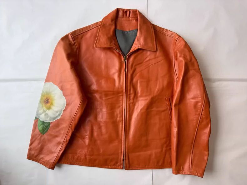 Yohji Yamamoto Yohji Yamamoto 1991 AW White Jade Hall Beauty Leather jack Size US M / EU 48-50 / 2 - 3 Thumbnail