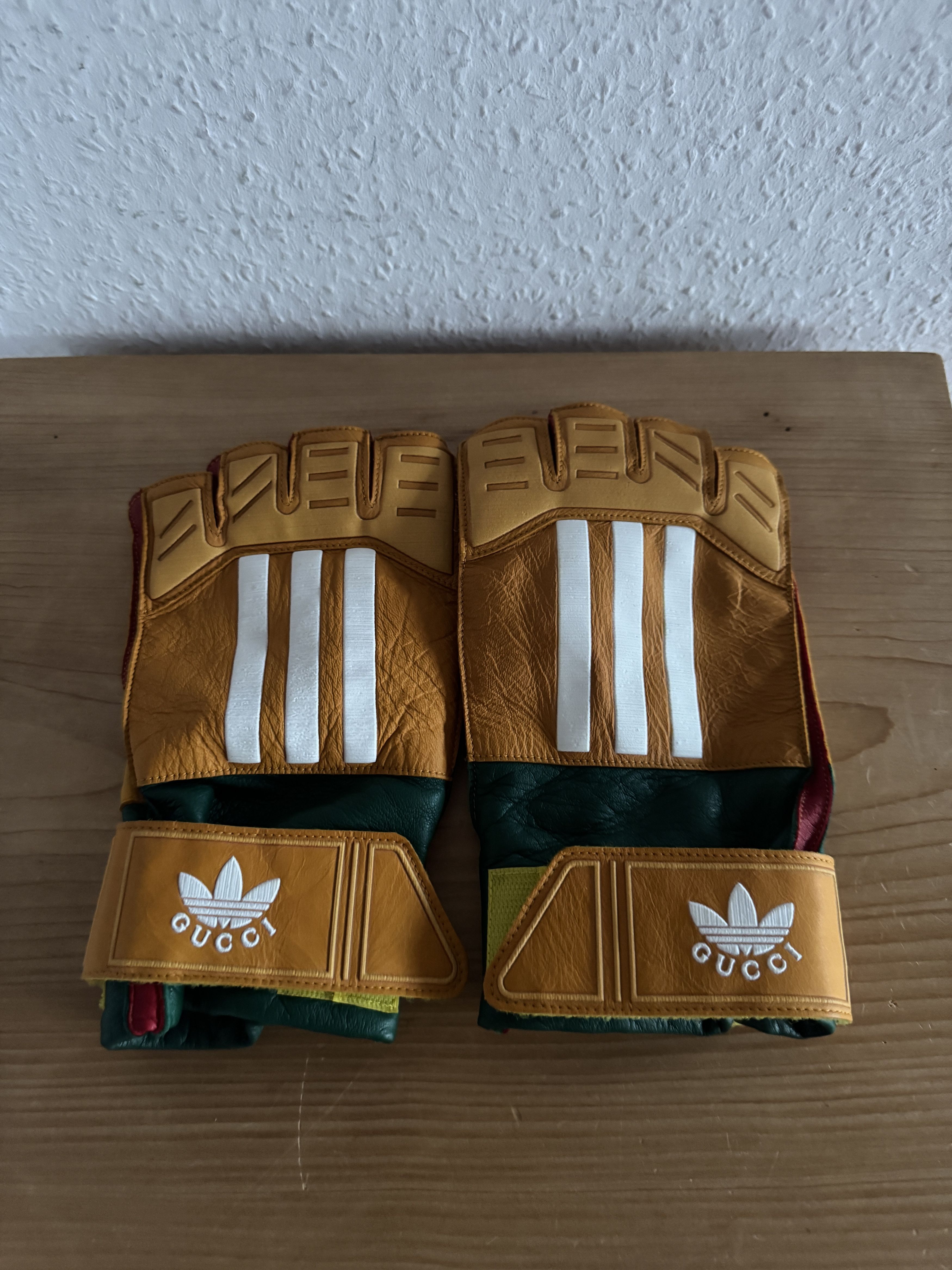 Adidas × Gucci Gucci x Adidas leather gloves | Grailed