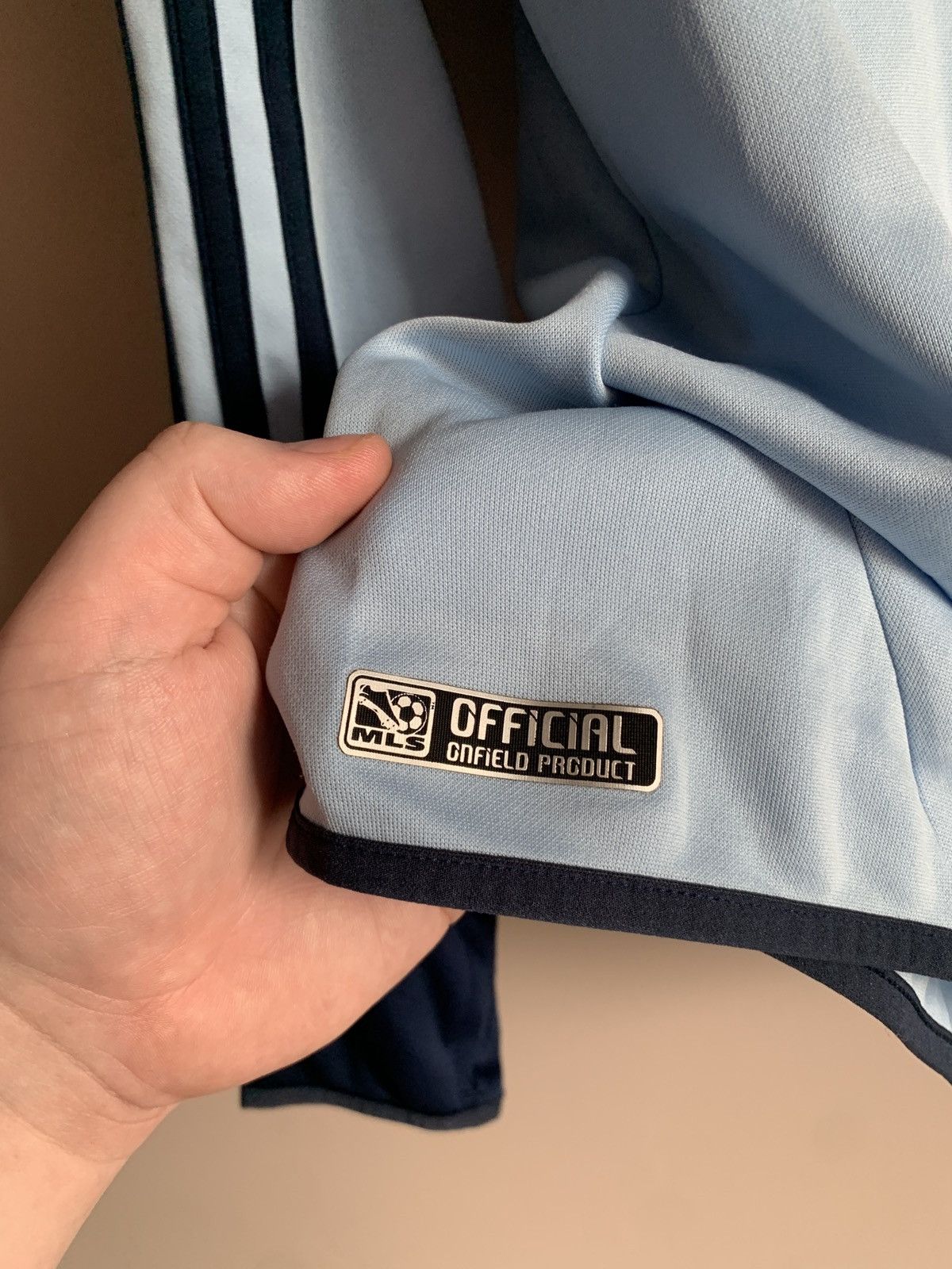 Adidas Sporting Kansas City Long Sleeve Football Shirt Adidas Size US M / EU 48-50 / 2 - 8 Thumbnail