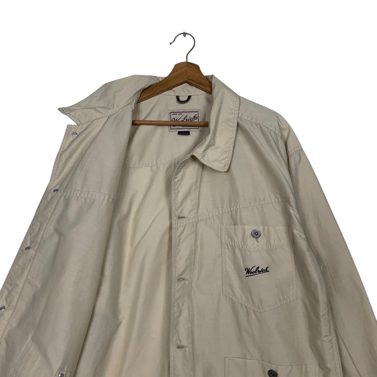 Woolrich Woolen Mills 90's WOOLRICH Three Pocket Work Casual Jacket #2477-C111 Size US L / EU 52-54 / 3 - 10 Thumbnail