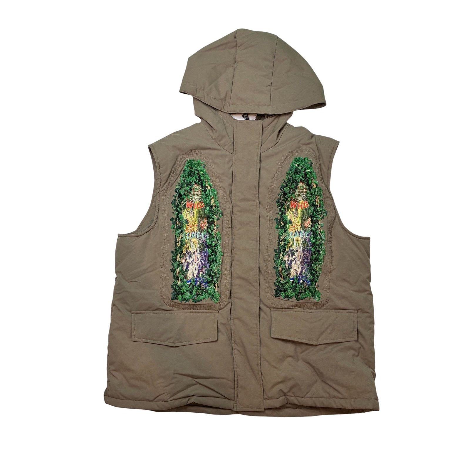 Who Decides War WDW Garden Glass Sage Vest Size US M / EU 48-50 / 2 - 1 Thumbnail